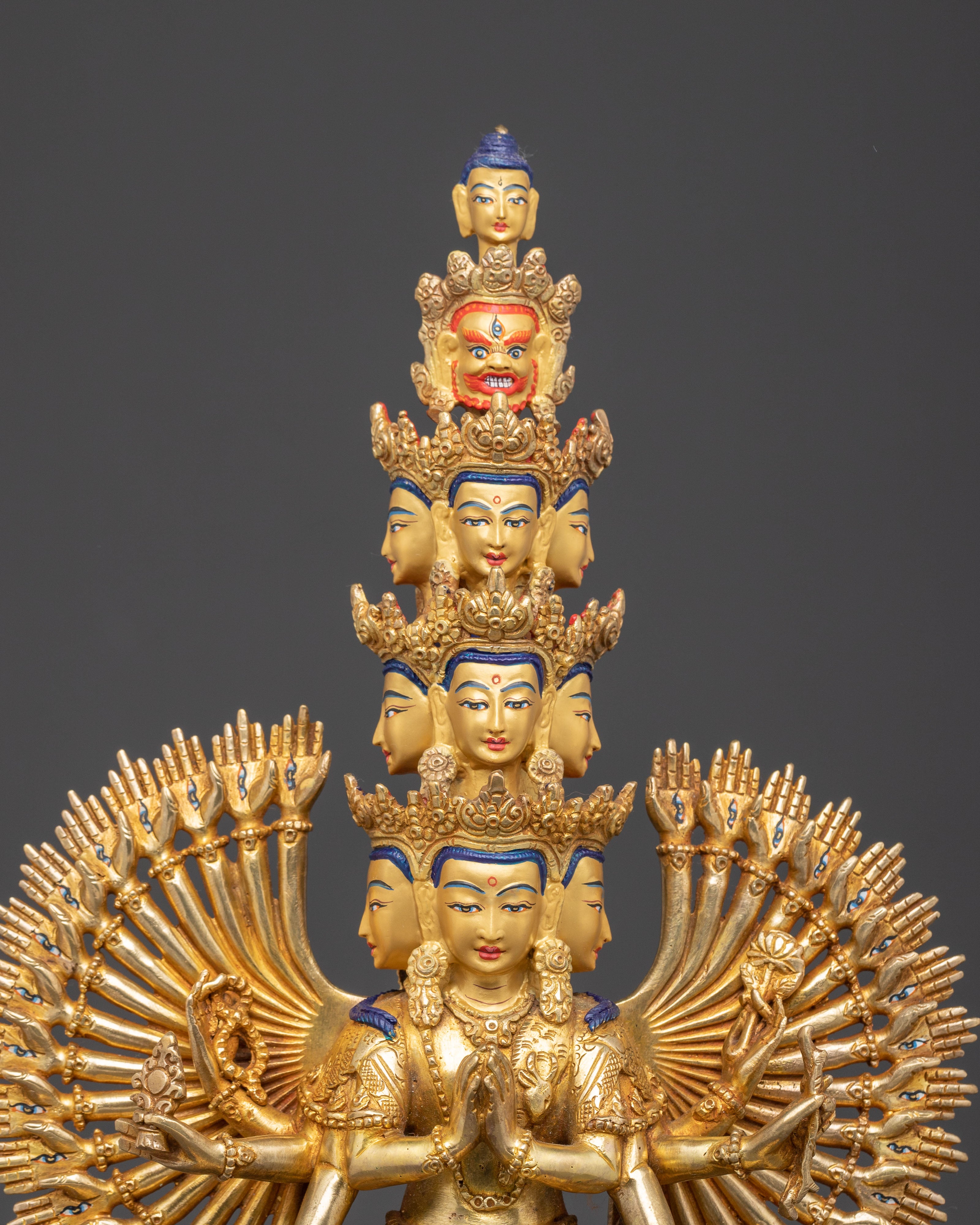 1000-Armed Avalokiteshvara Statue | Tibetan Artwork