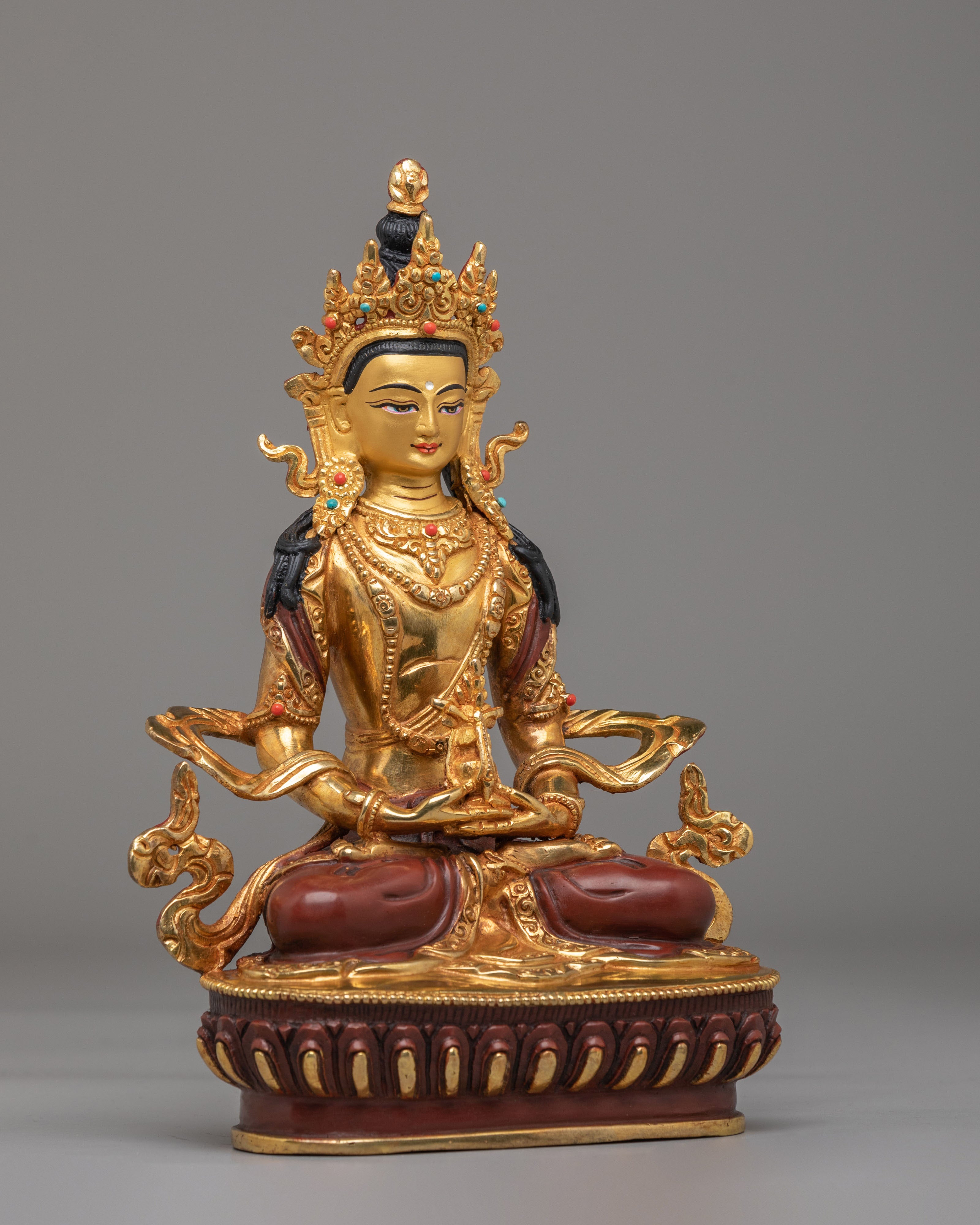 Amitayus Buddha Statue for Altar | Symbol of Longevity and Prosperity