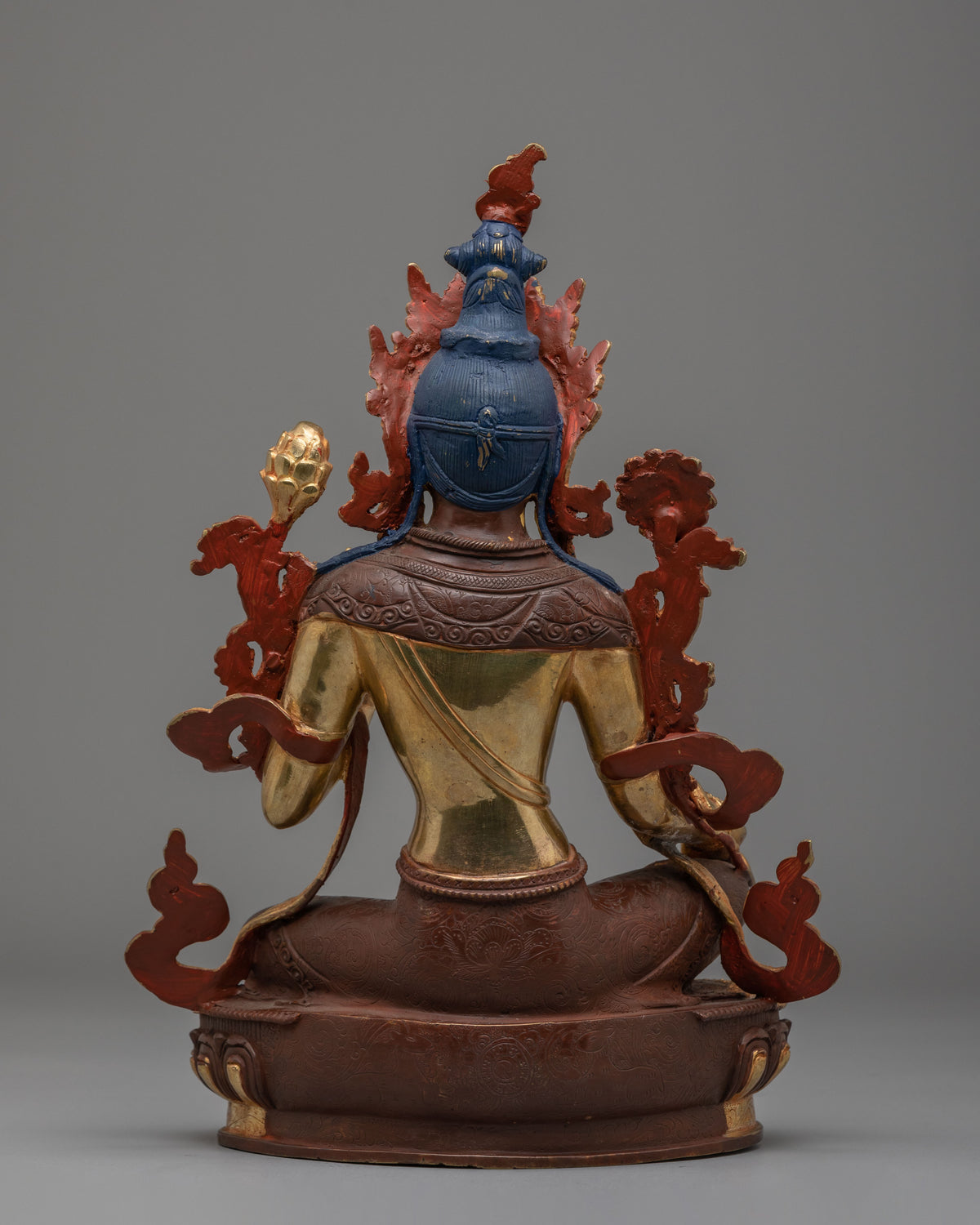 Spiritual Green Tara Figurine | Handmade Buddhist Statue