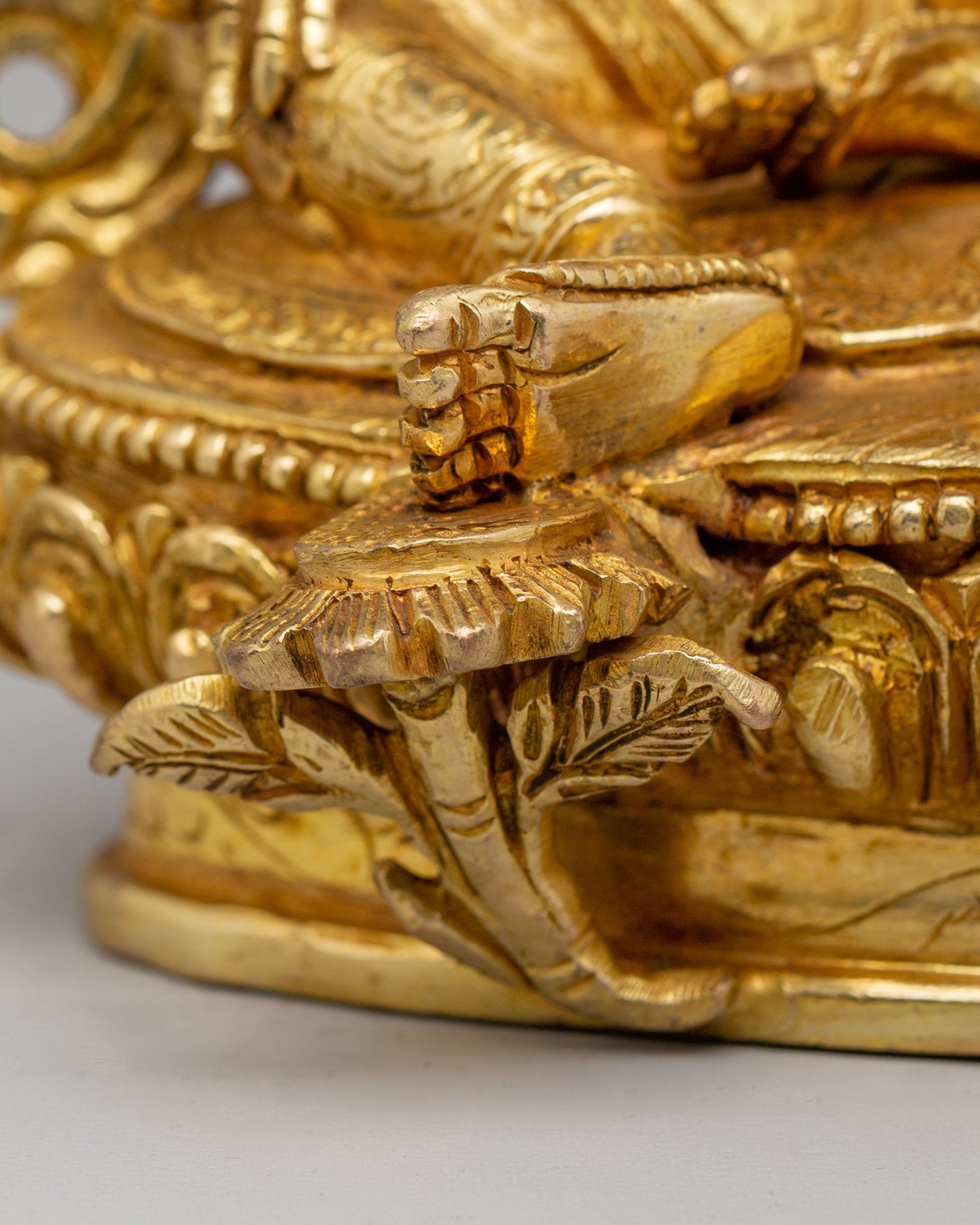 Green Tara Statue for Compassion | Tibetan Buddhist Figurine