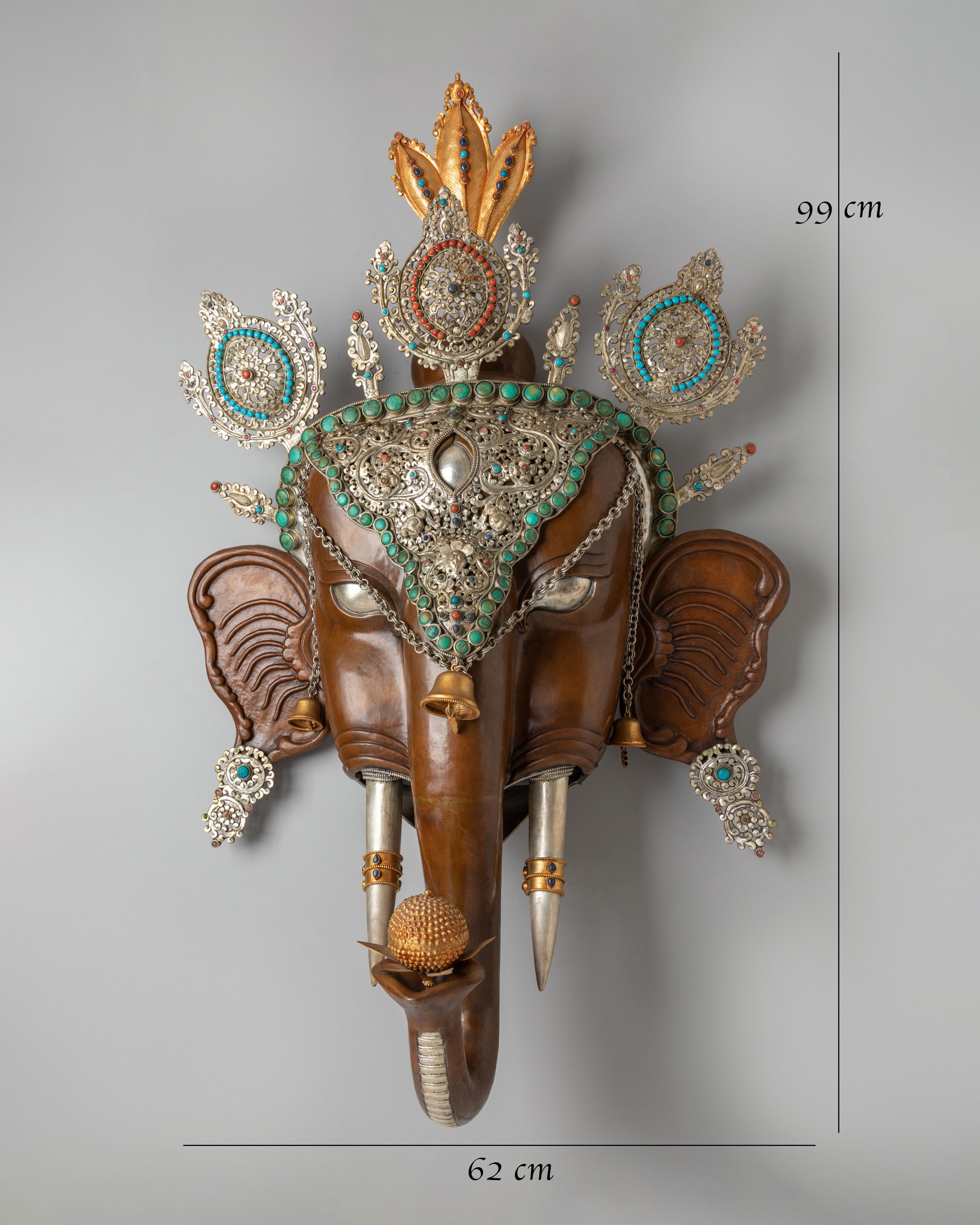 Handcrafted Ganesha Wall Hanging | Sacred Home Decor