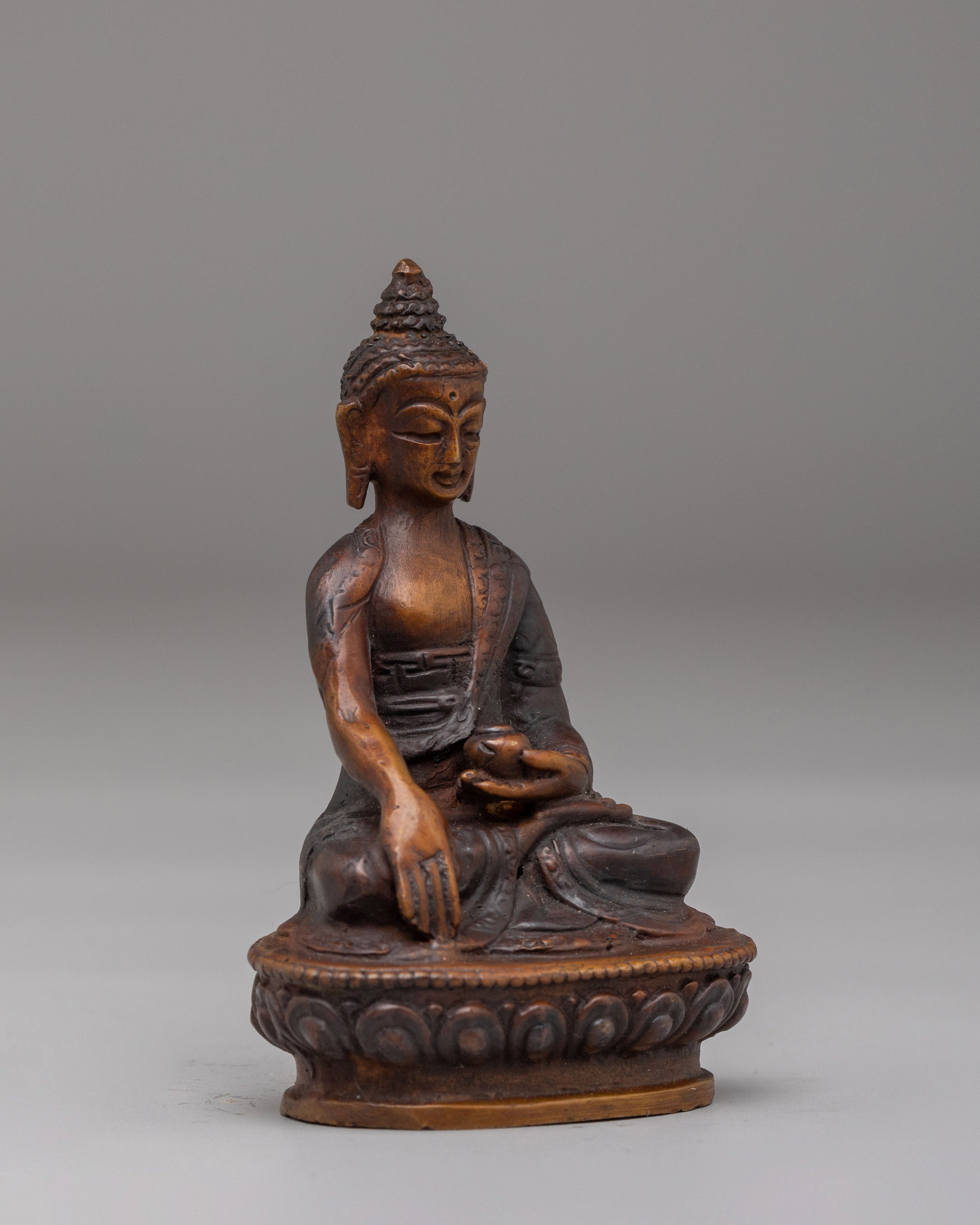 Machine-Made Shakyamuni Buddha Figurine | Himalayan Dharma Gift Art