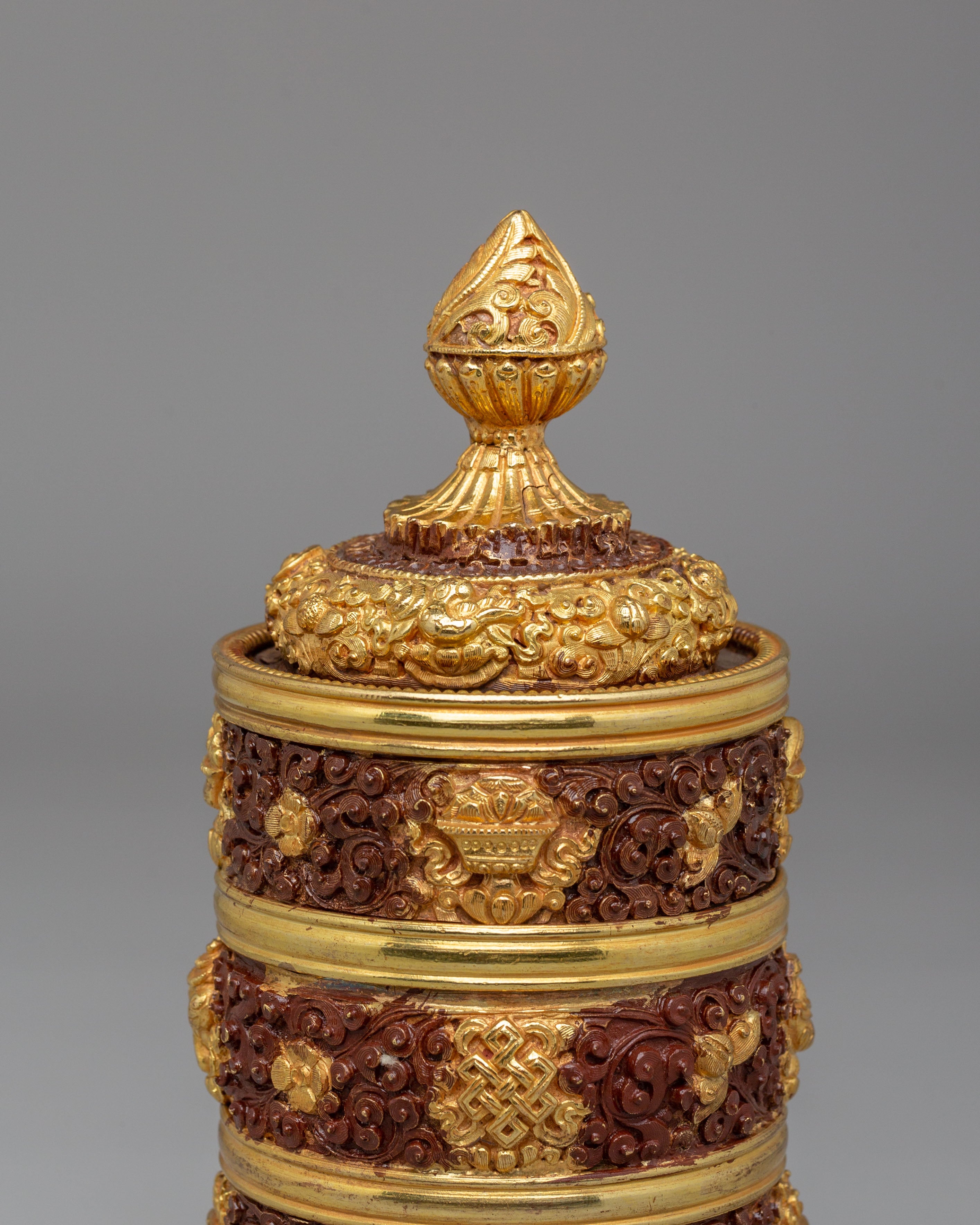 Rice Pot For Buddhist Ritual Offerings | Sacred Ceremonial Offering Vessel