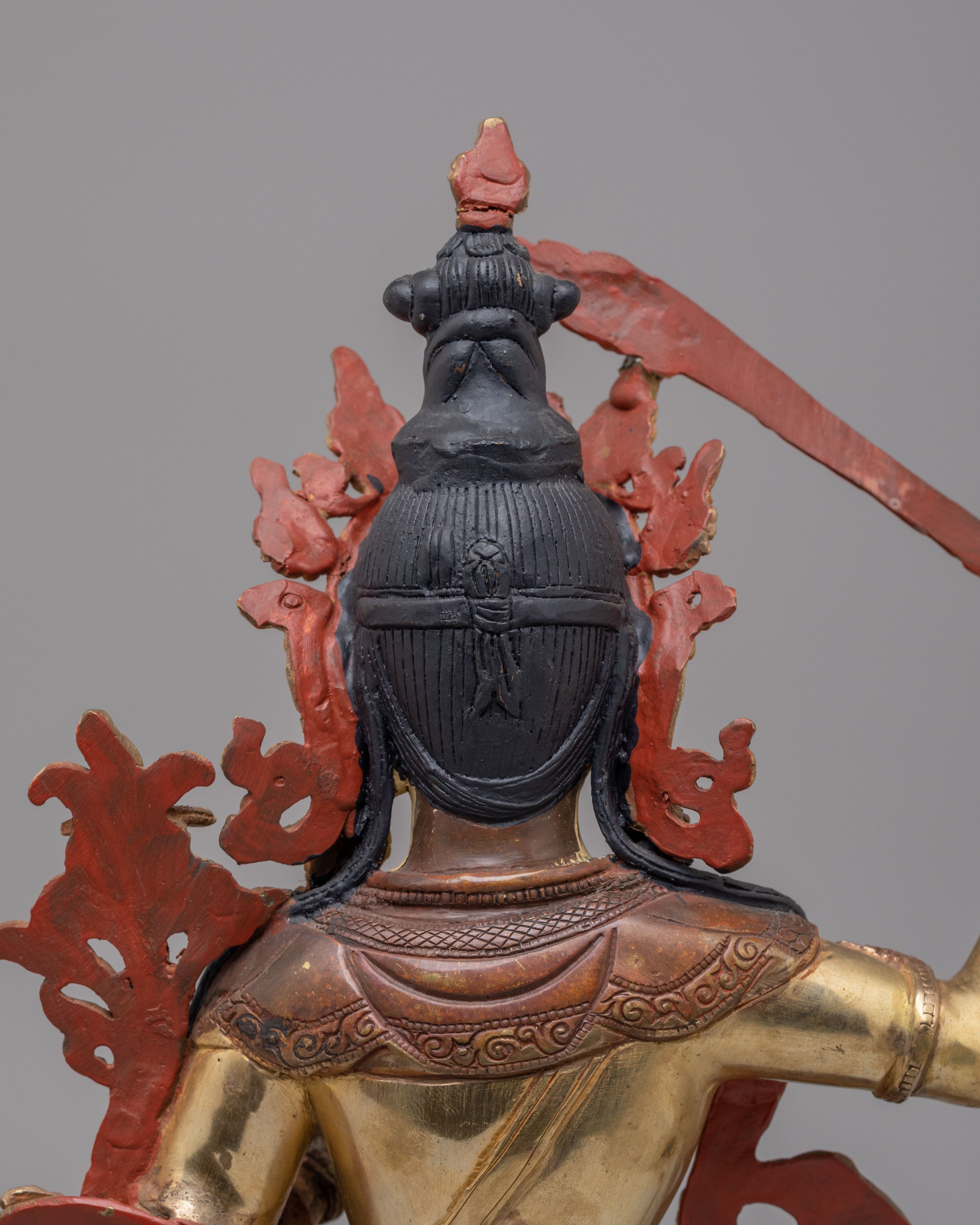 Sword of Wisdom Manjushri Statue | Tibetan Deity of Enlightenment