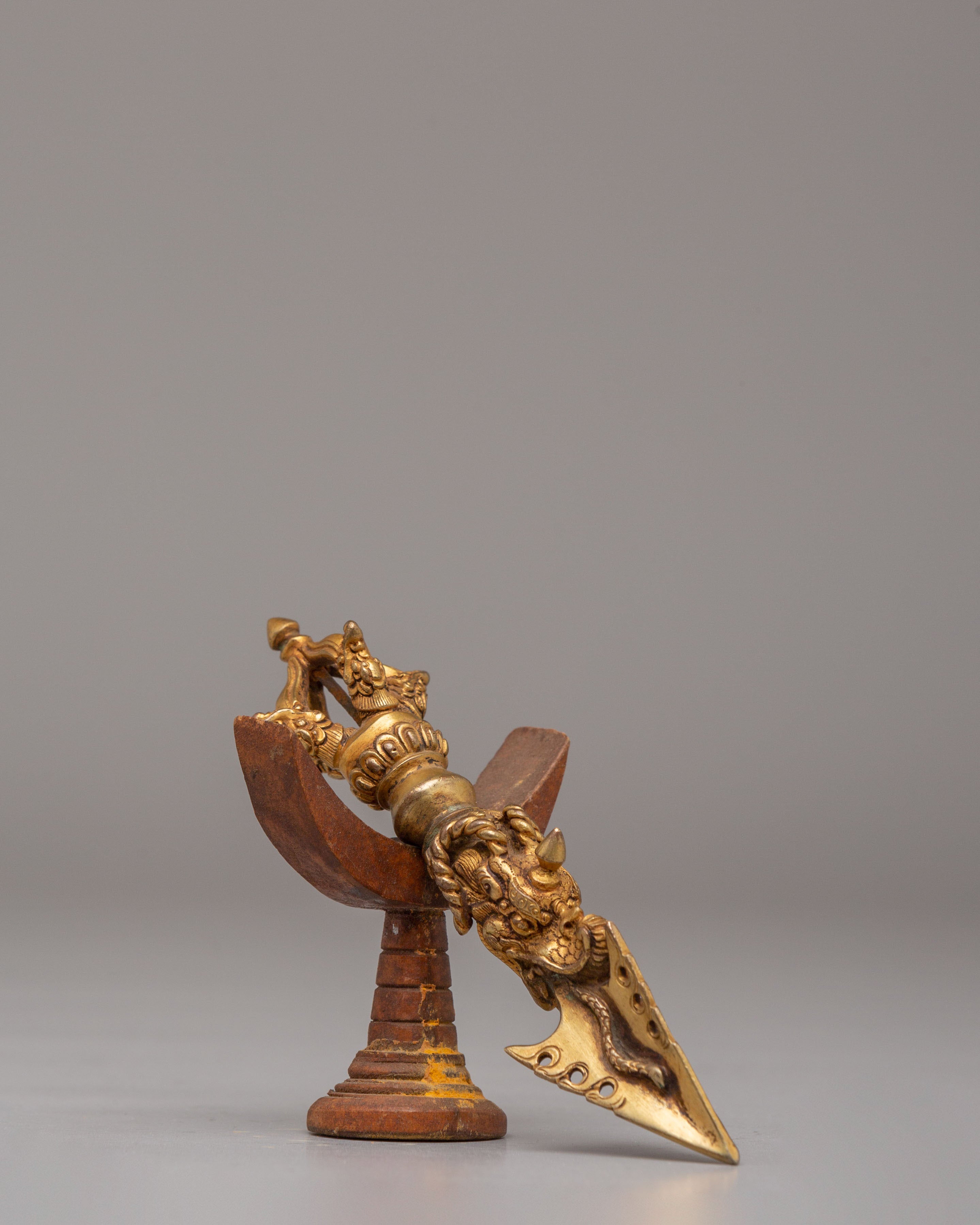 Tantric Buddhist Phurba with Stand | Symbol of Protection
