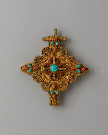 Electro Gold Plated Ghau Locket