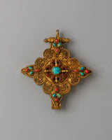 Electro Gold Plated Ghau Locket