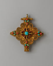 Electro Gold Plated Ghau Locket