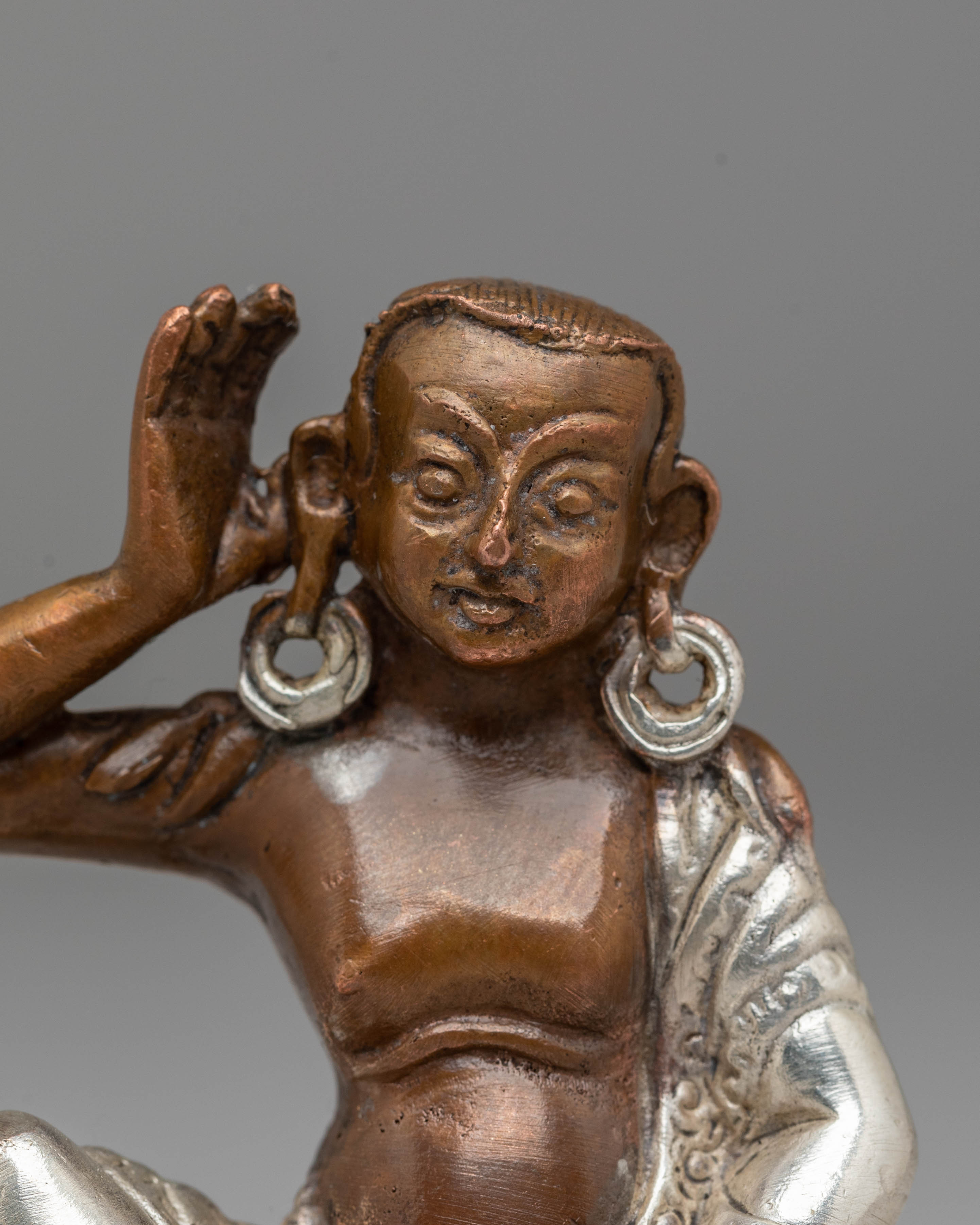Buddhist Milarepa Handmade Statue | Milarepa Statue for Altar