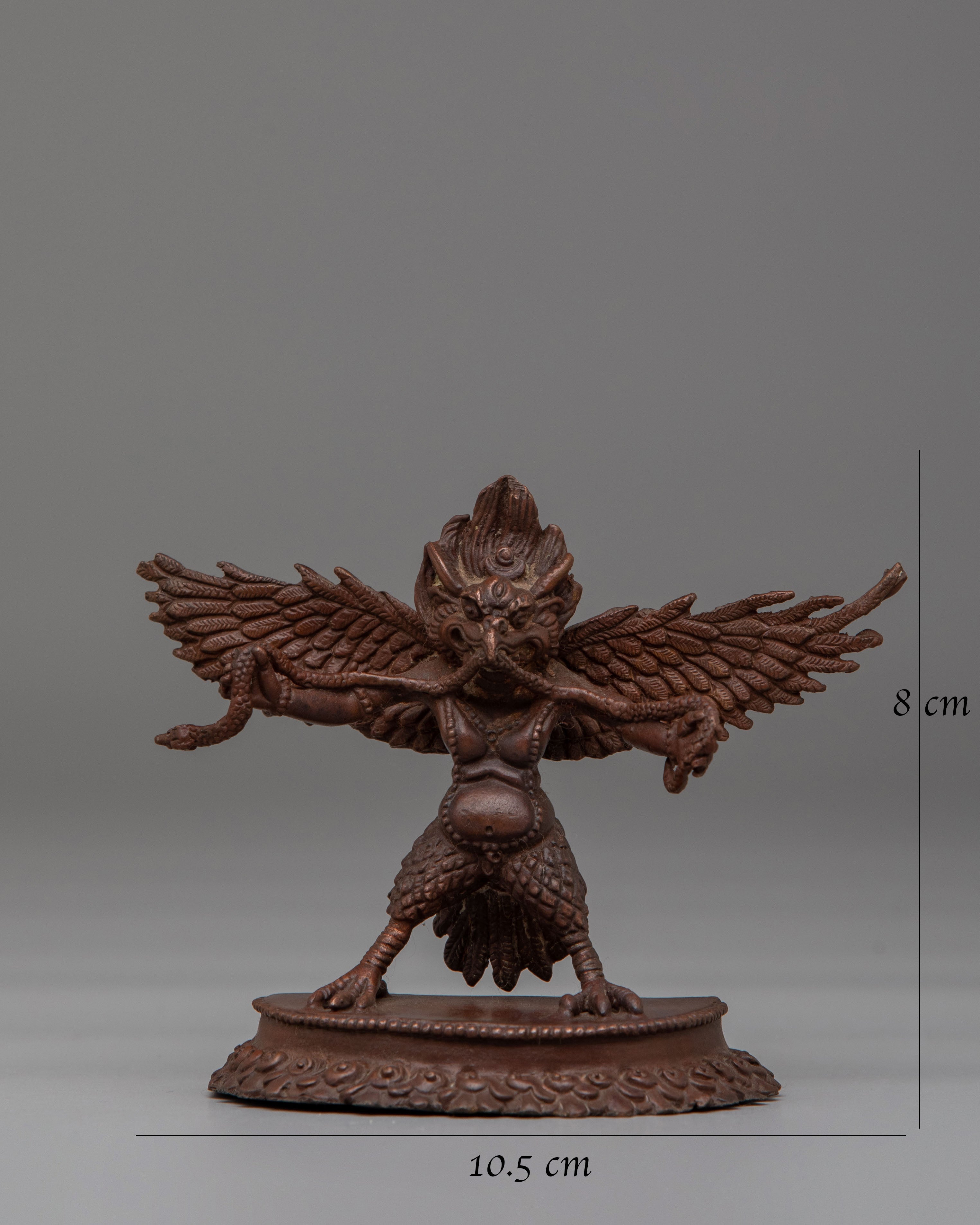 Tibetan Sacred Garuda Statue | Mythical Bird Deity of Wisdom and Protection