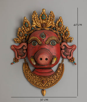 Tibetan Handcrafted Wall Hanging | Copper Body with Gold Plating