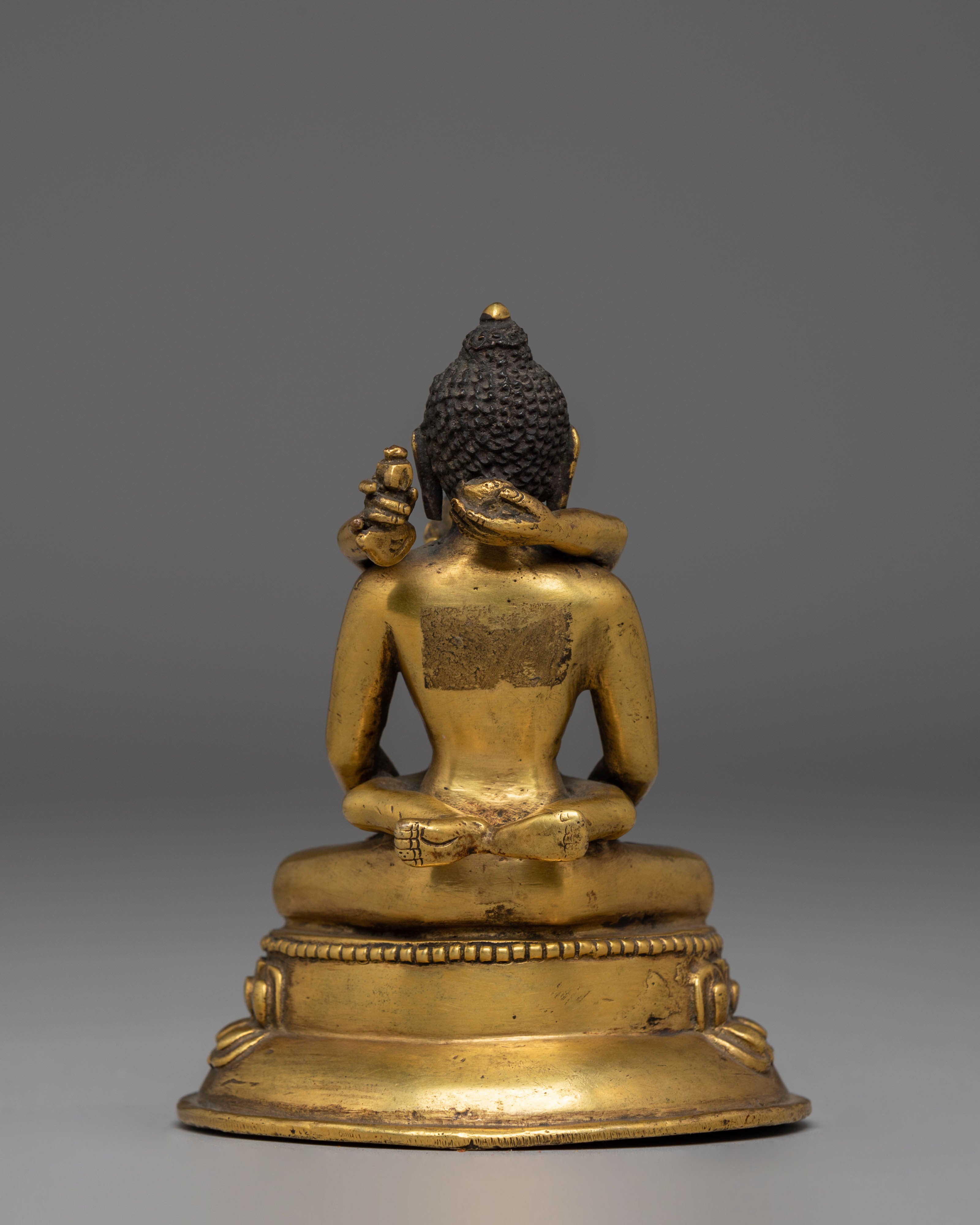 Samantabhadra with Samantabhadri Statue | Sacred Gold Plated Buddhist Art