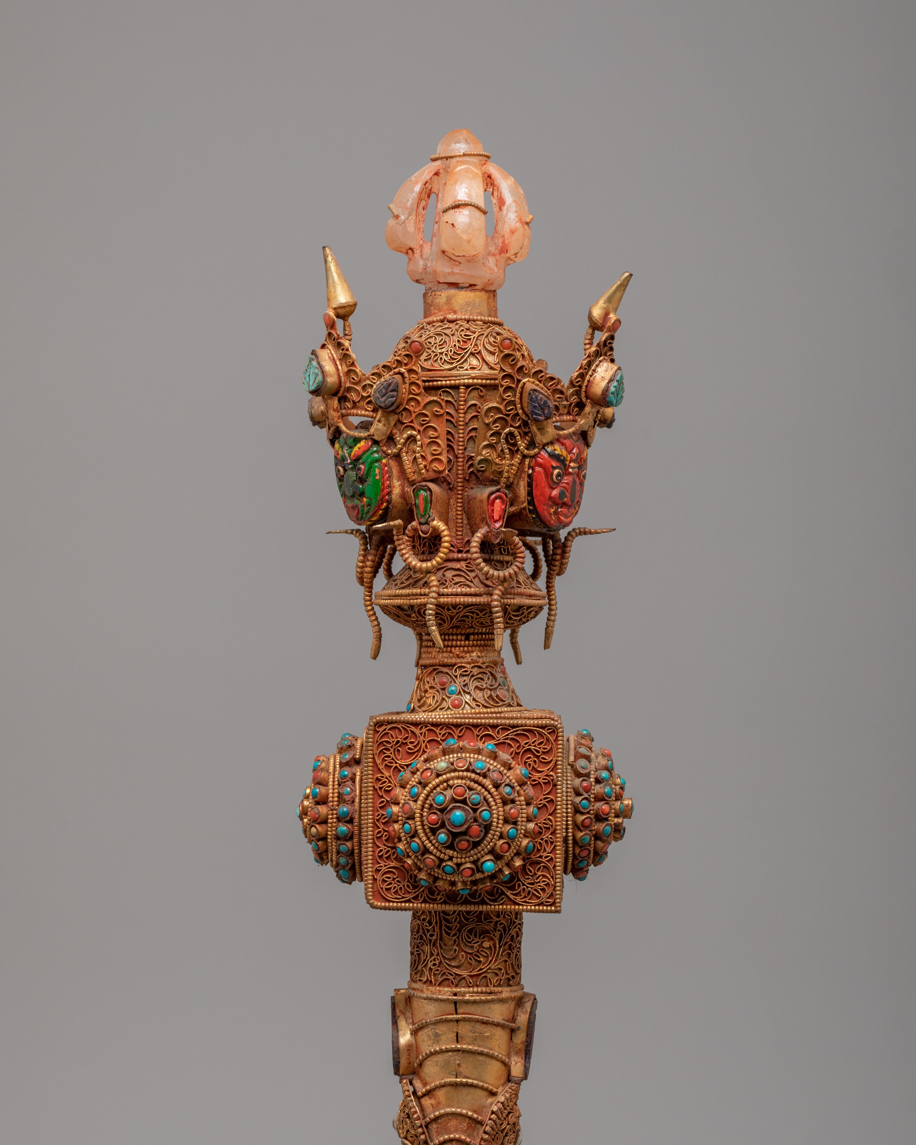 Handmade Buddhist Phurba for Ritual | A Sacred Symbol of Protection