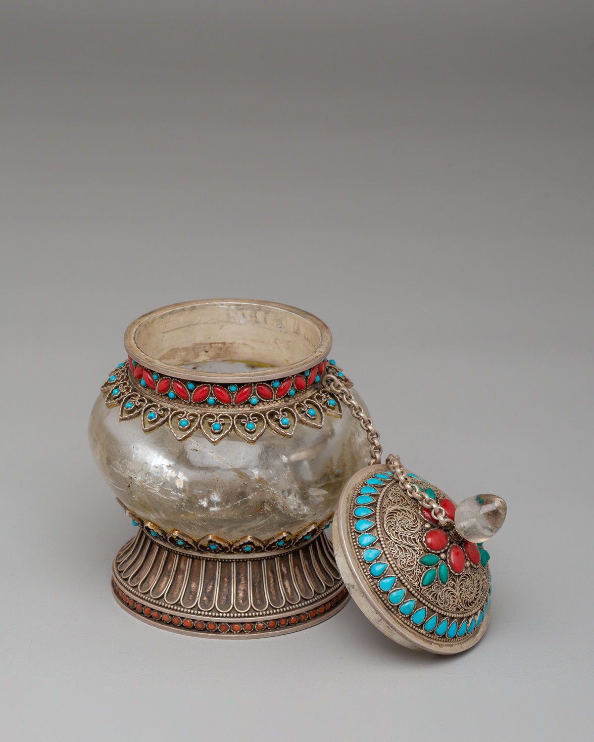 Handcrafted Rice Pot for Ritual | Sacred Offering Vessel for Ceremonies