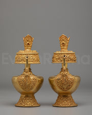 Traditional Buddhist Bhumba Set