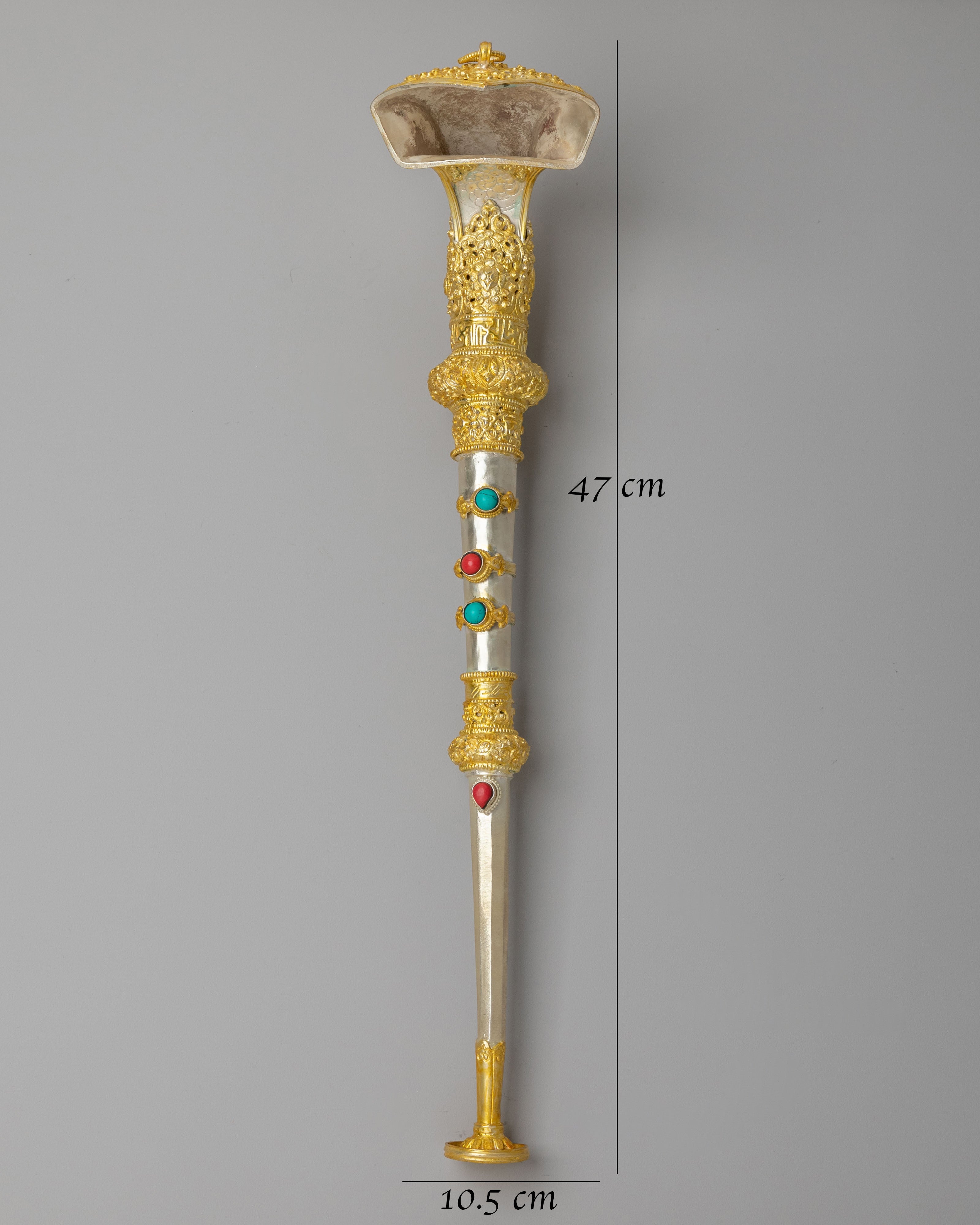 Buddhist Ritual Kangling | Handcrafted Copper Trumpet
