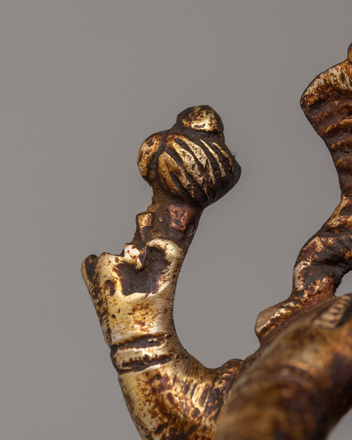 Ganesha Prosperity Statue | Antique Finishing, 24K Gold Plating, and Silver Plating