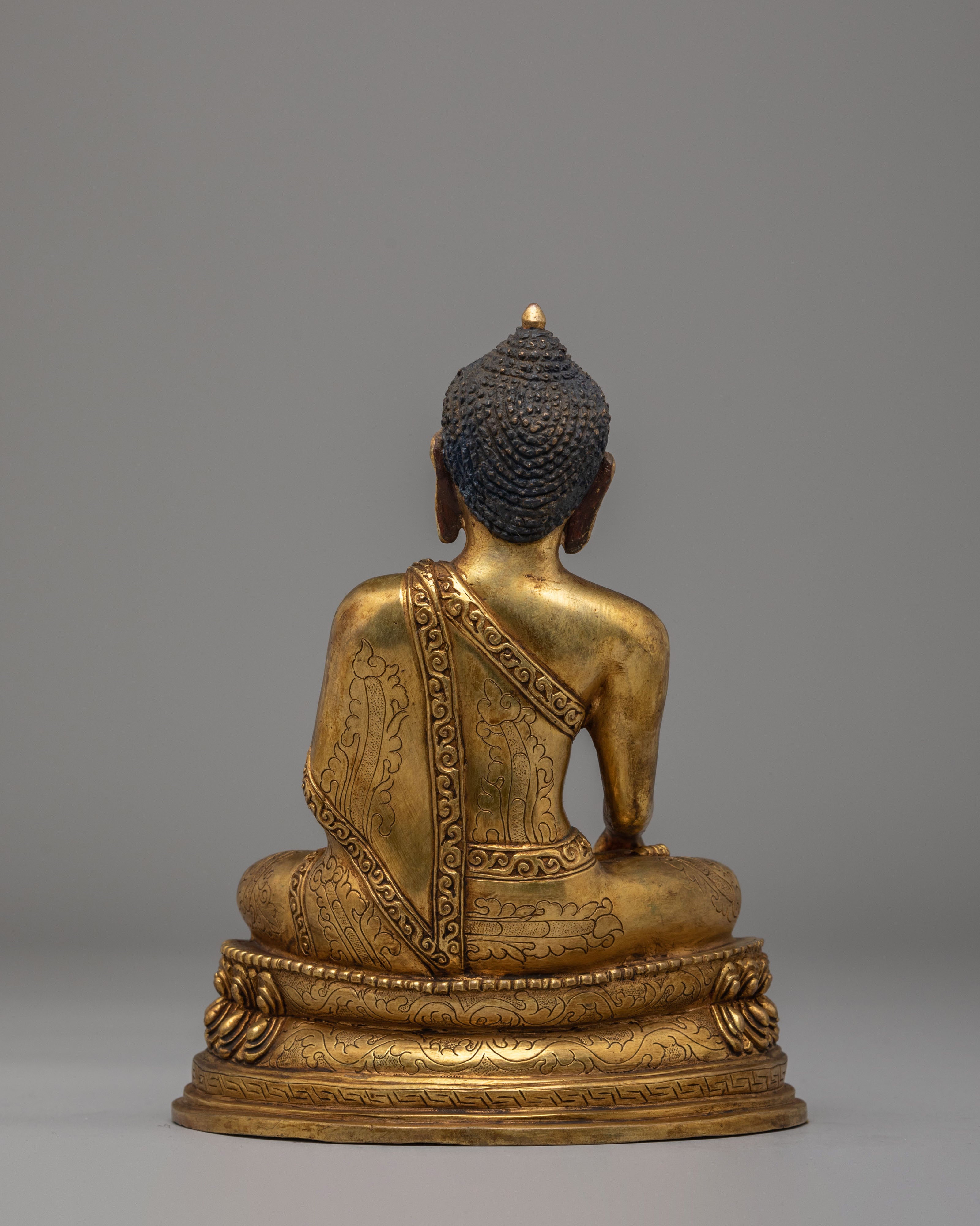 Tibetan Shakyamuni Buddha Figure | Symbol of Enlightenment
