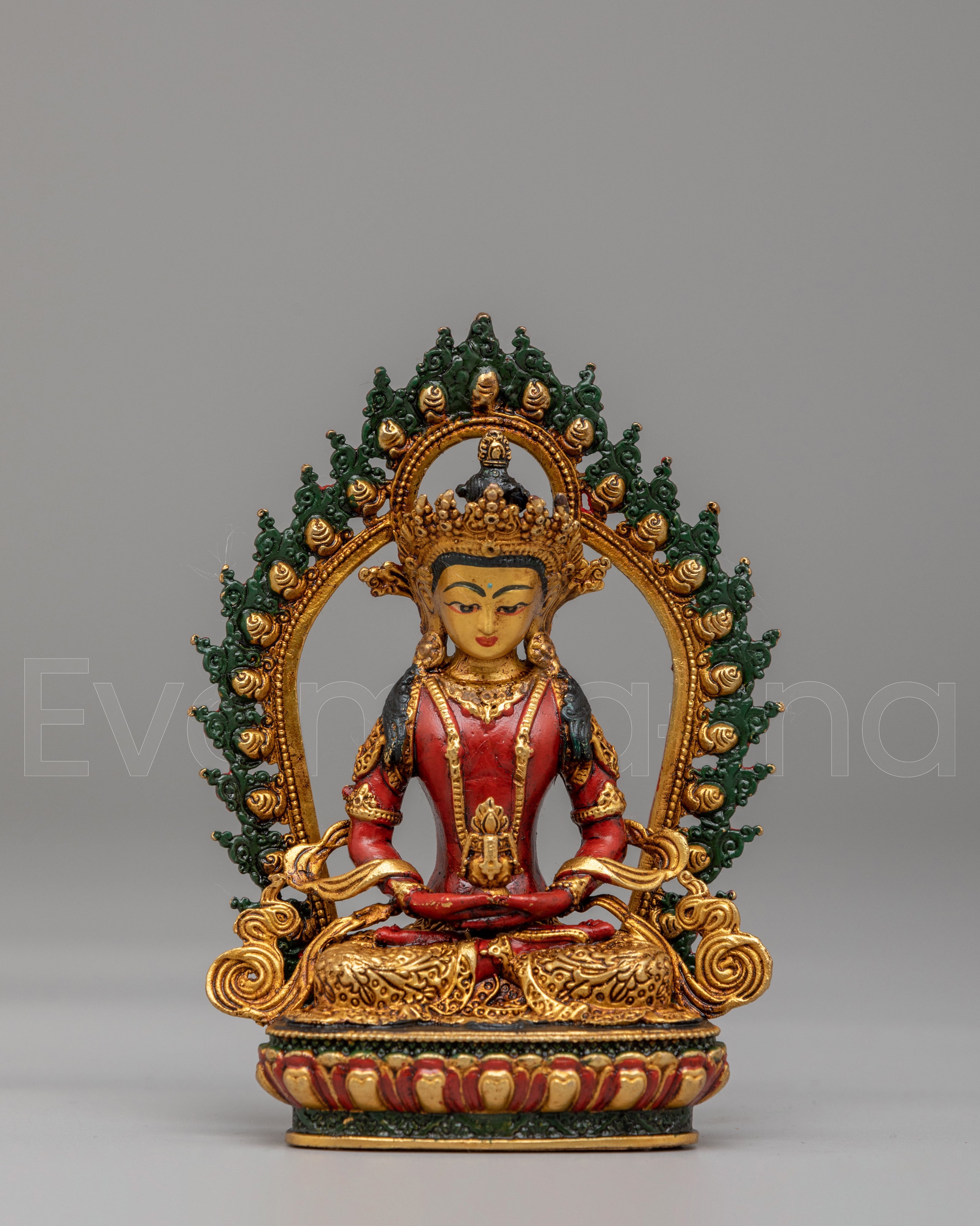 Amitayus Buddha of Longevity Statue | Tibetan Buddha of Eternal Life