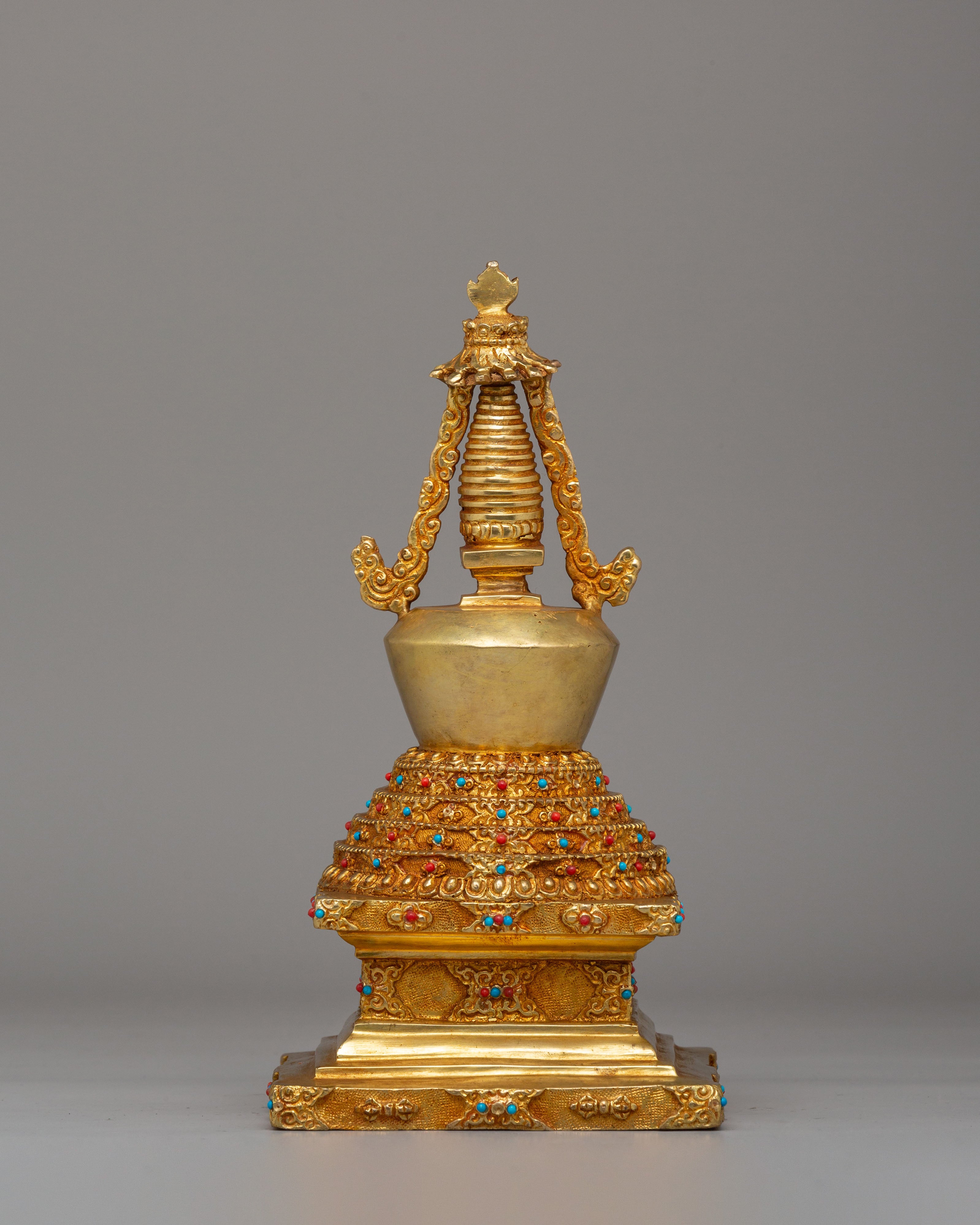 Ritual Altar Lotus Blossom Stupa | Symbol of Enlightenment