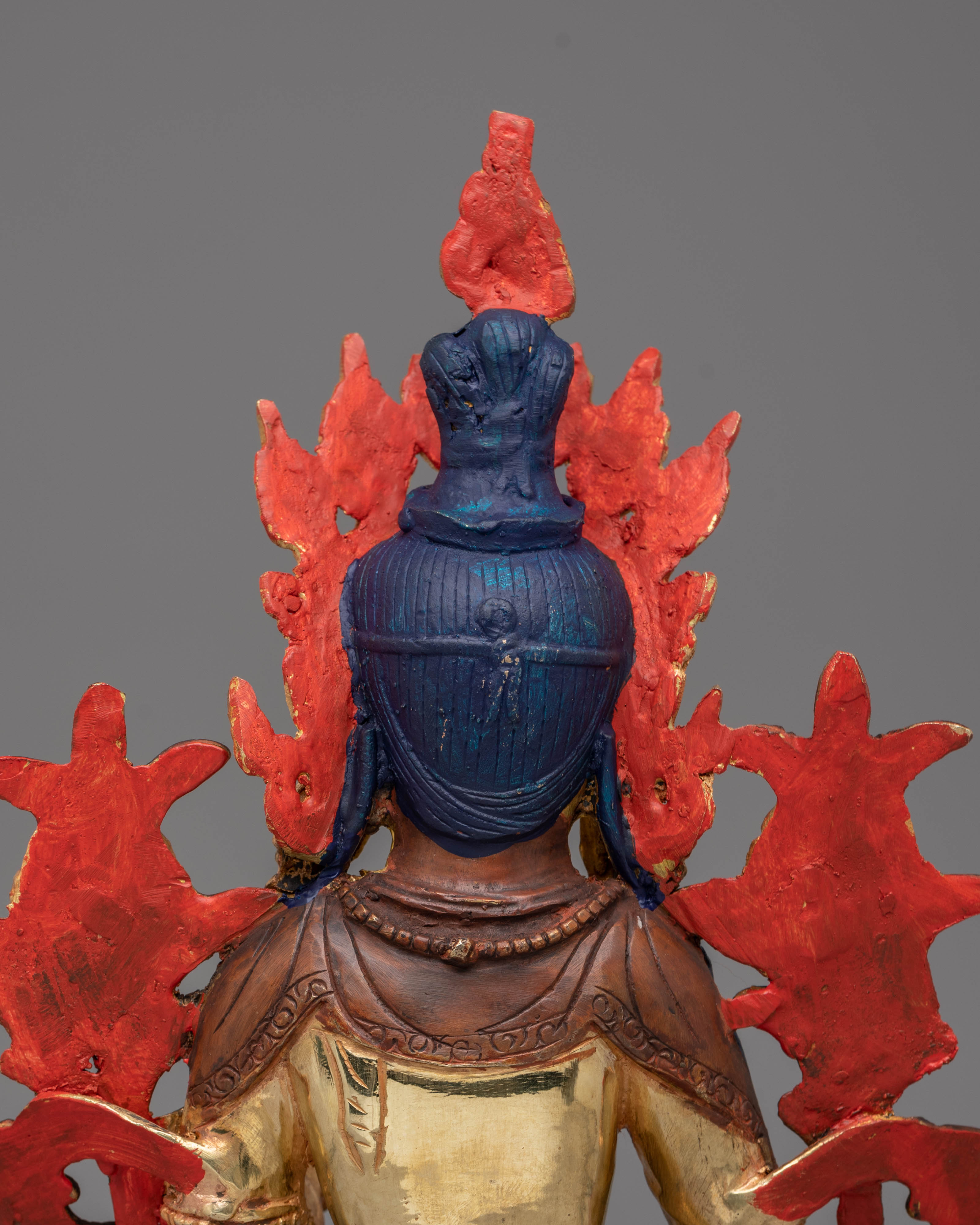 Tibetan Green Tara Protection Statue | Goddess of Compassion & Swift Action