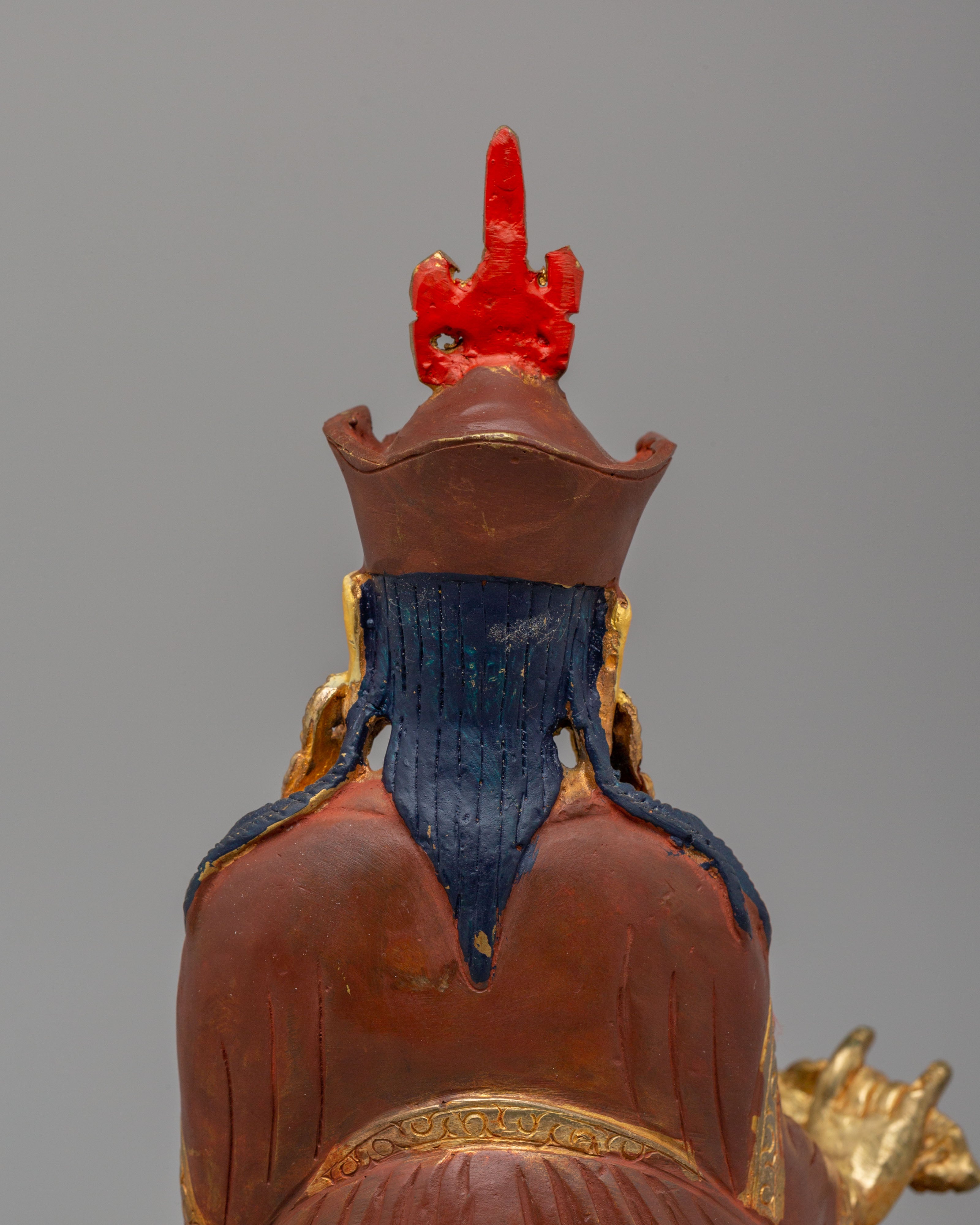 Vajrayana Guru Rinpoche Statue | Himalayan Buddhist Decor