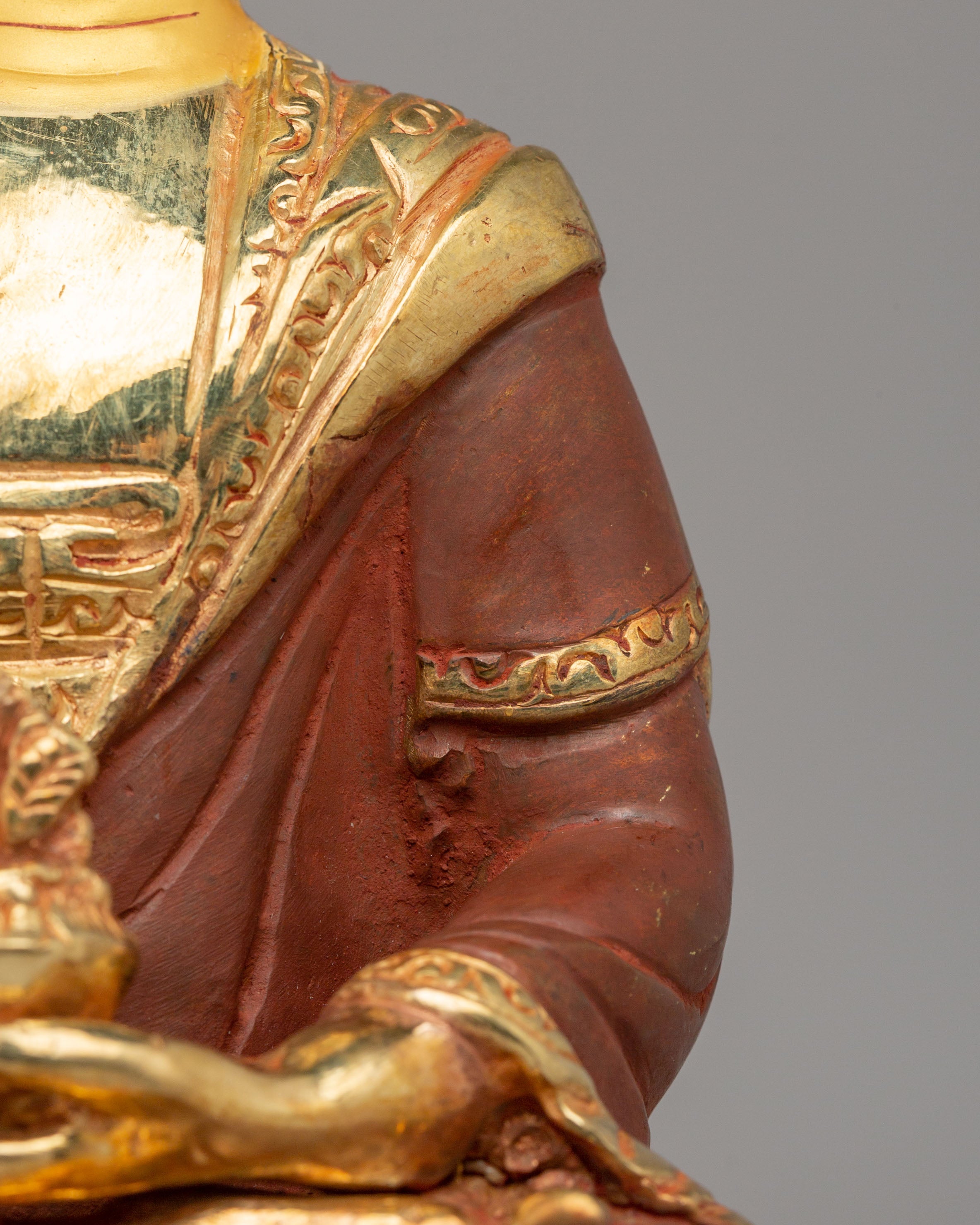 Buddhist Deity Medicine Buddha Statue | Healing Buddha Altar Decor