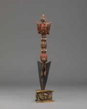 Ritual Dagger Phurba for Buddhist Ceremonies
