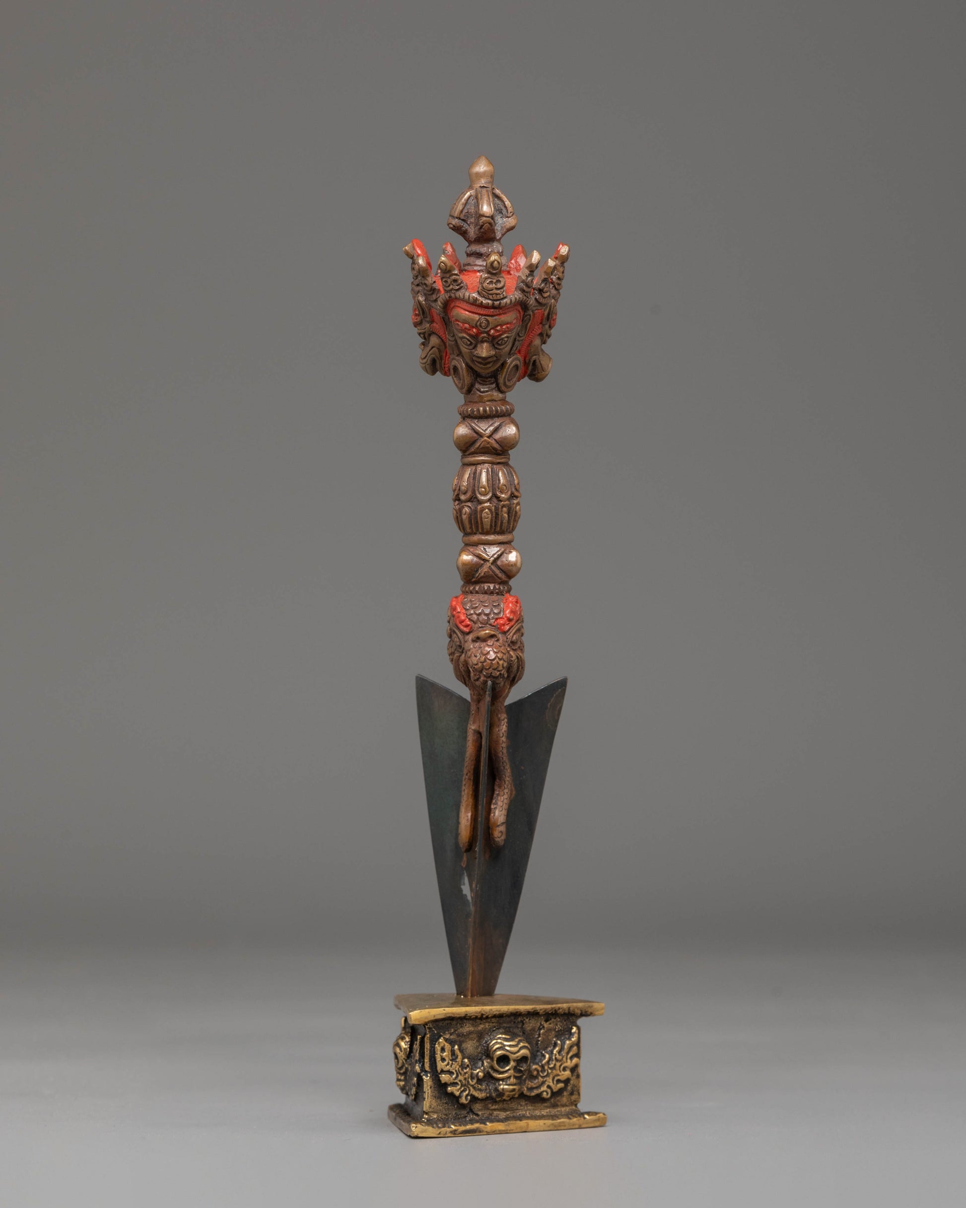 Ritual Dagger Phurba for Buddhist Ceremonies