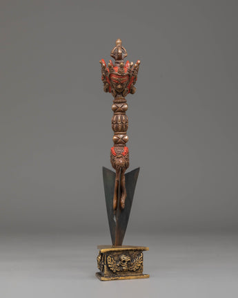 Ritual Dagger Phurba for Buddhist Ceremonies
