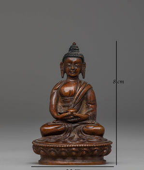 Handcrafted Statue of Buddha Amitabha | Buddhist Enlightenment Decor