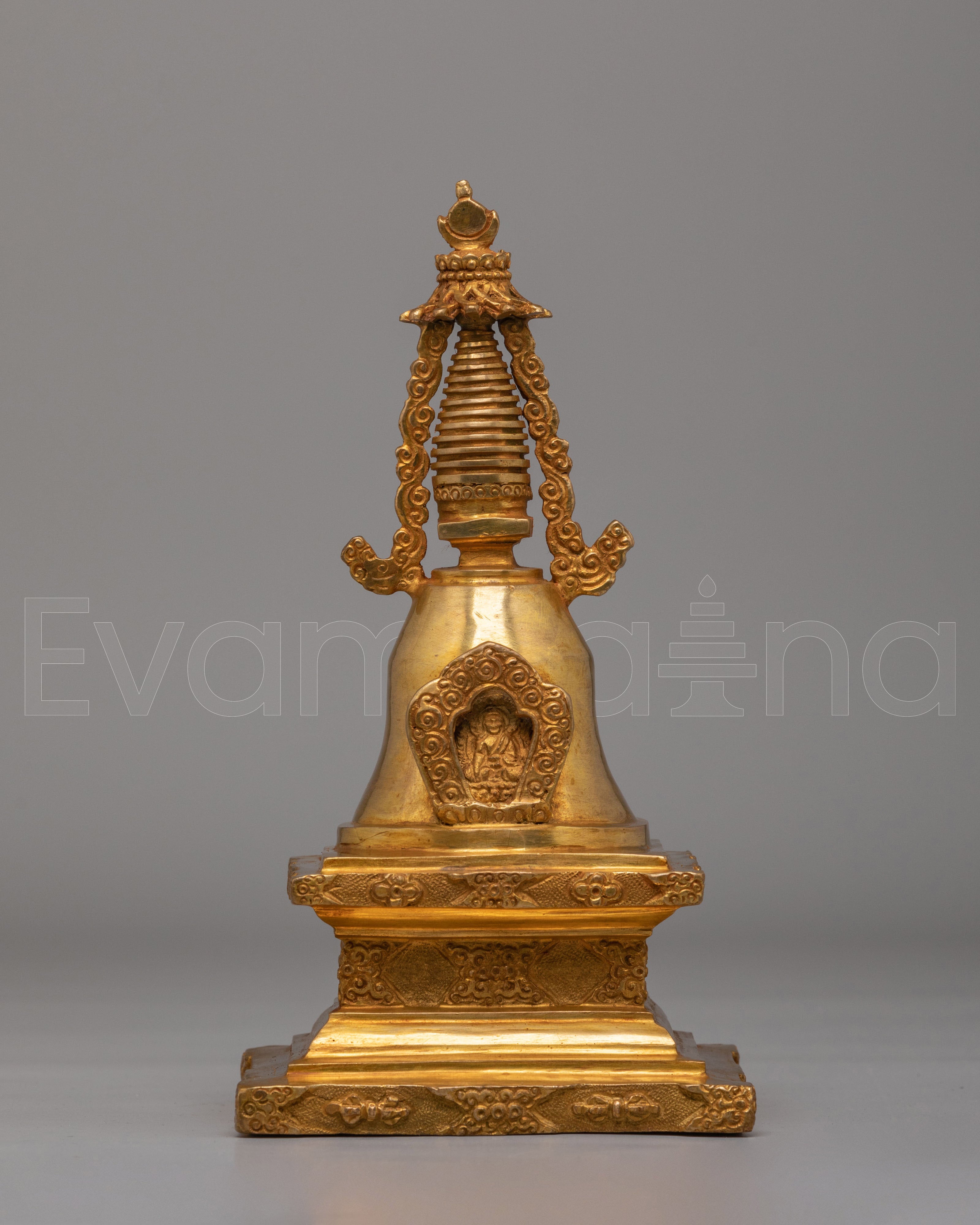 Tibetan Altar Parinirvana Stupa