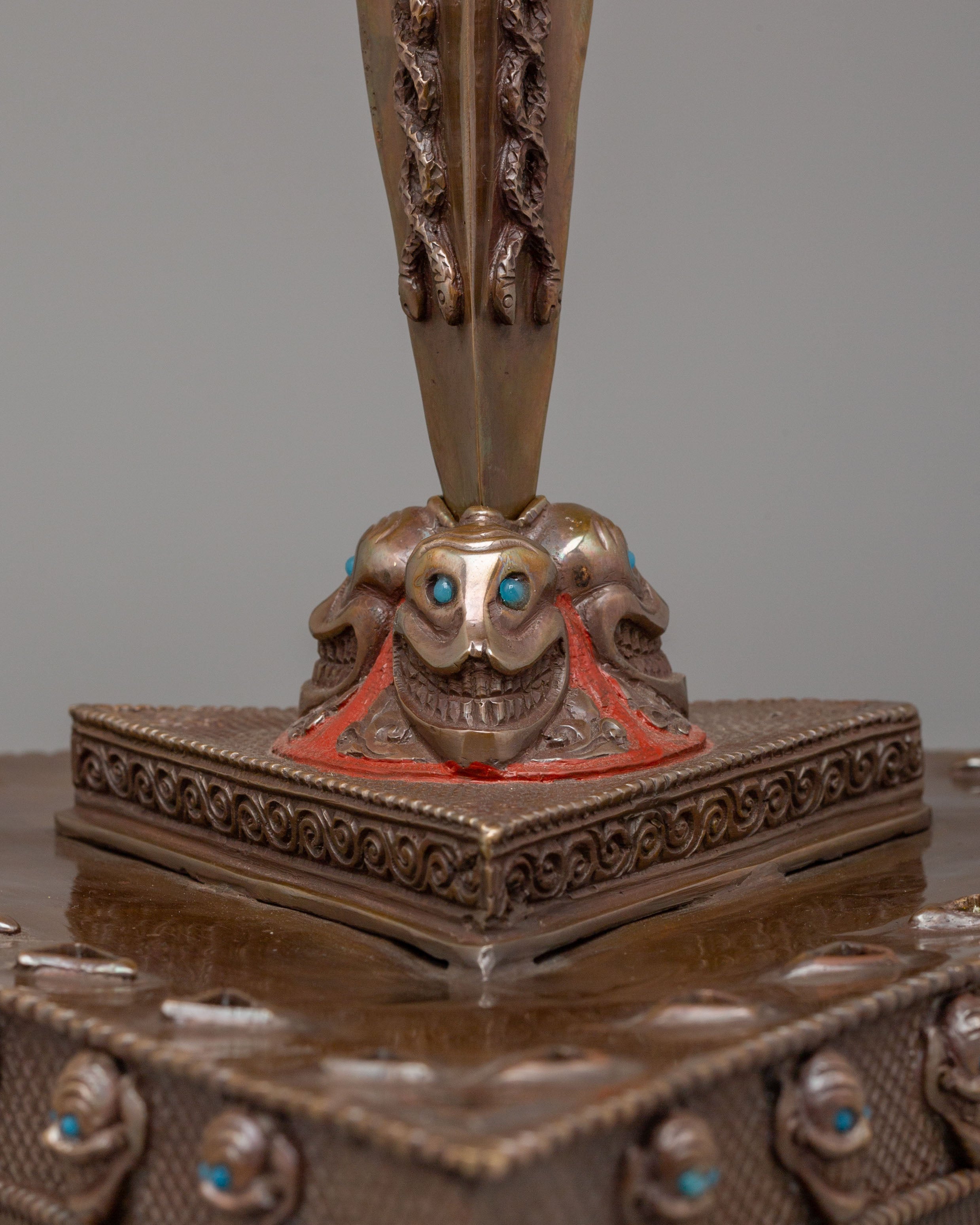 Ceremonial Phurba Set for Rituals | Tibetan Buddhist Knife Set