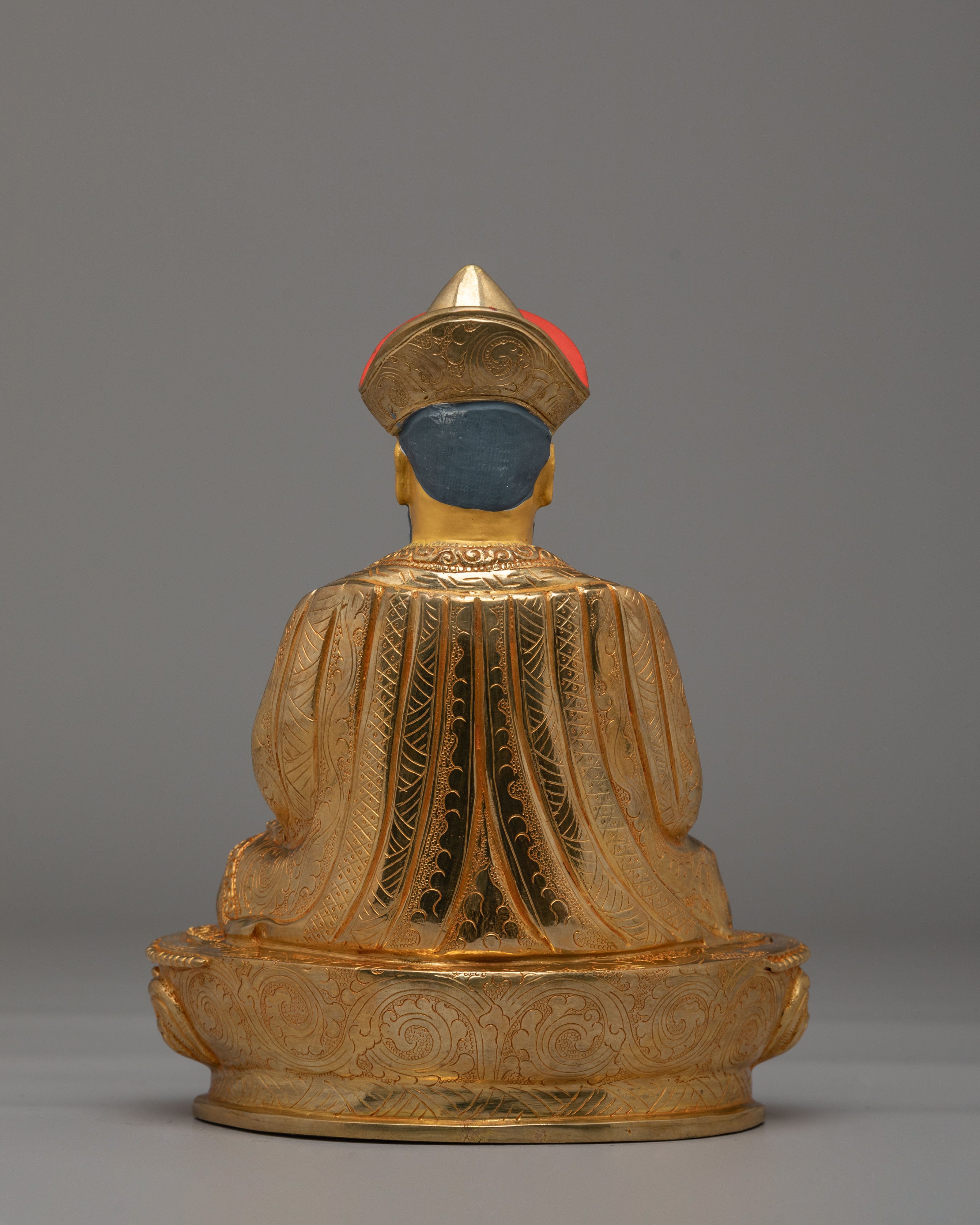 Handcrafted Guru Shapdum Statue | Tibetan Spiritual Master