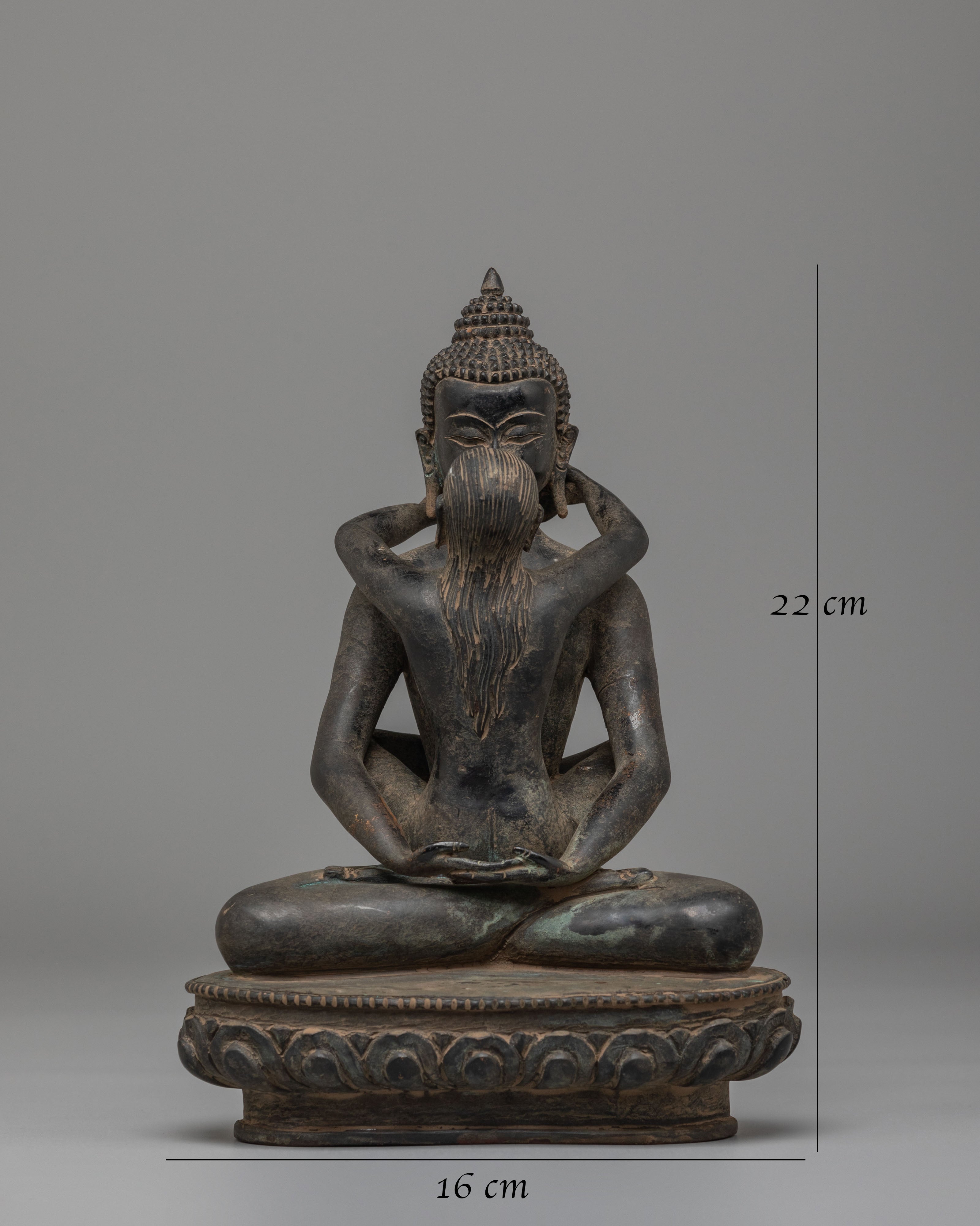 Samantabhadra With Consort Altar Statue | Vajrayana Buddhist Art