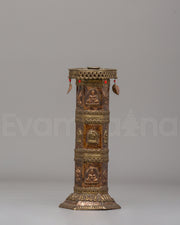 Sacred Buddhist Relief Incense Burner