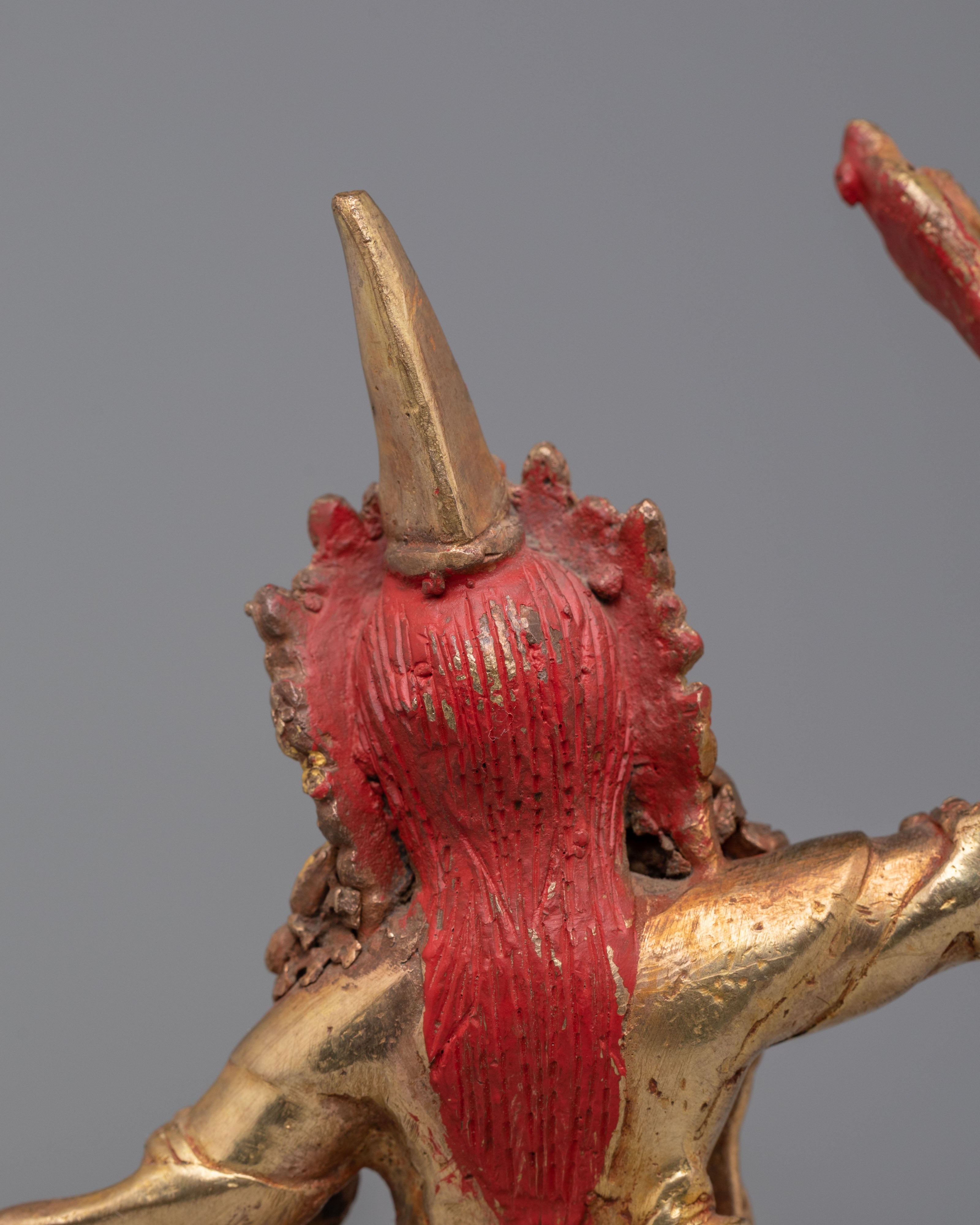 Traditional Buddhist Ekajati Sculpture | Vajrayana Buddhist Protector Deity