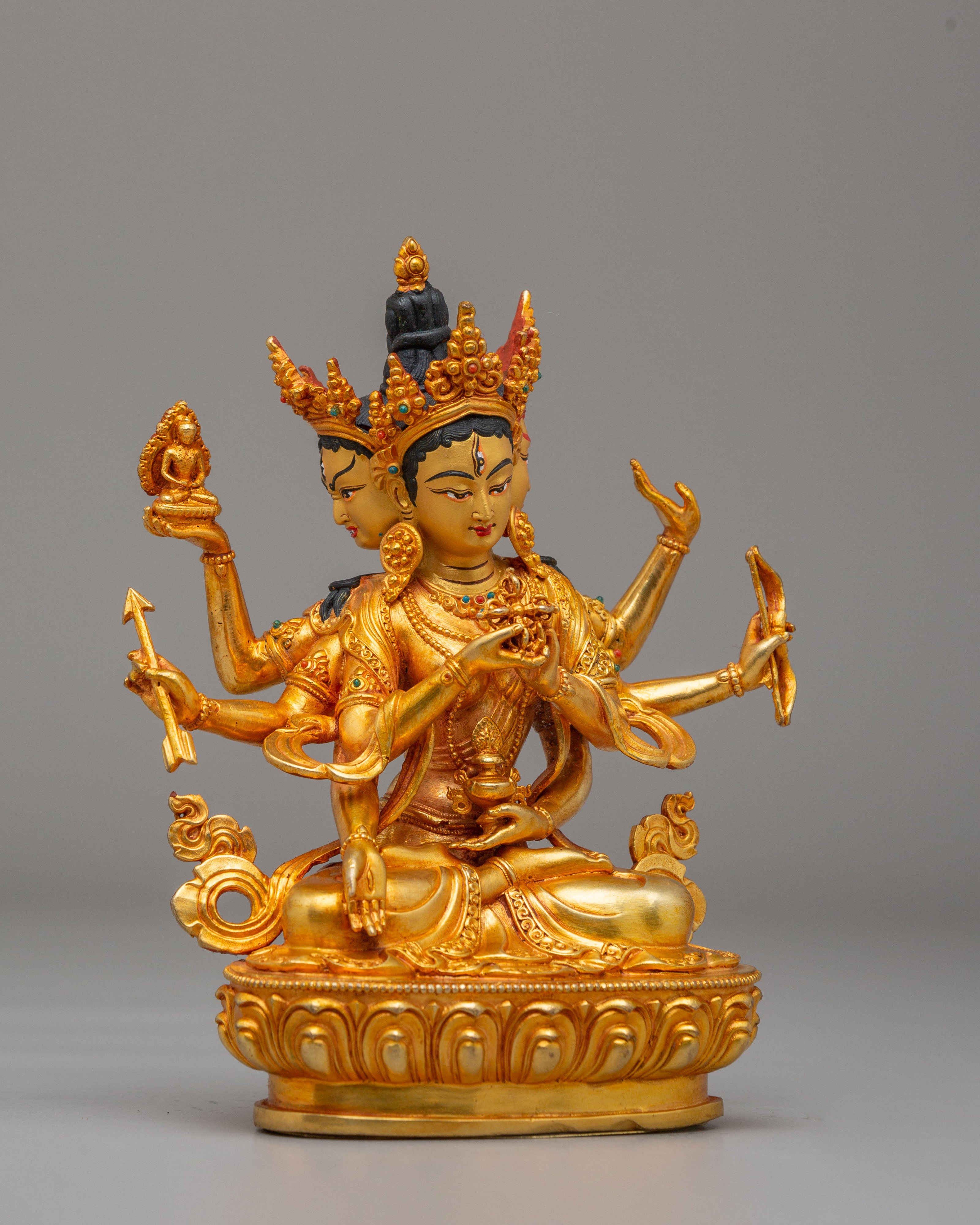 Traditional Buddhist Namgyalma Sculpture | Symbol of Protection and Longevity