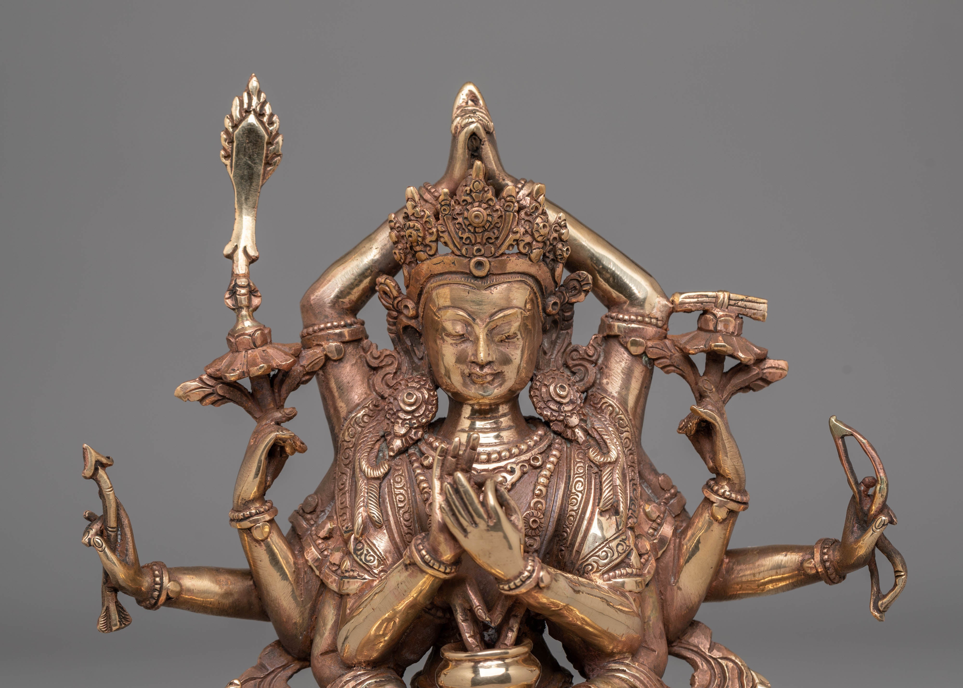 Handcrafted Namasangiti Statue |  Protector in Tibetan Buddhism for Altar