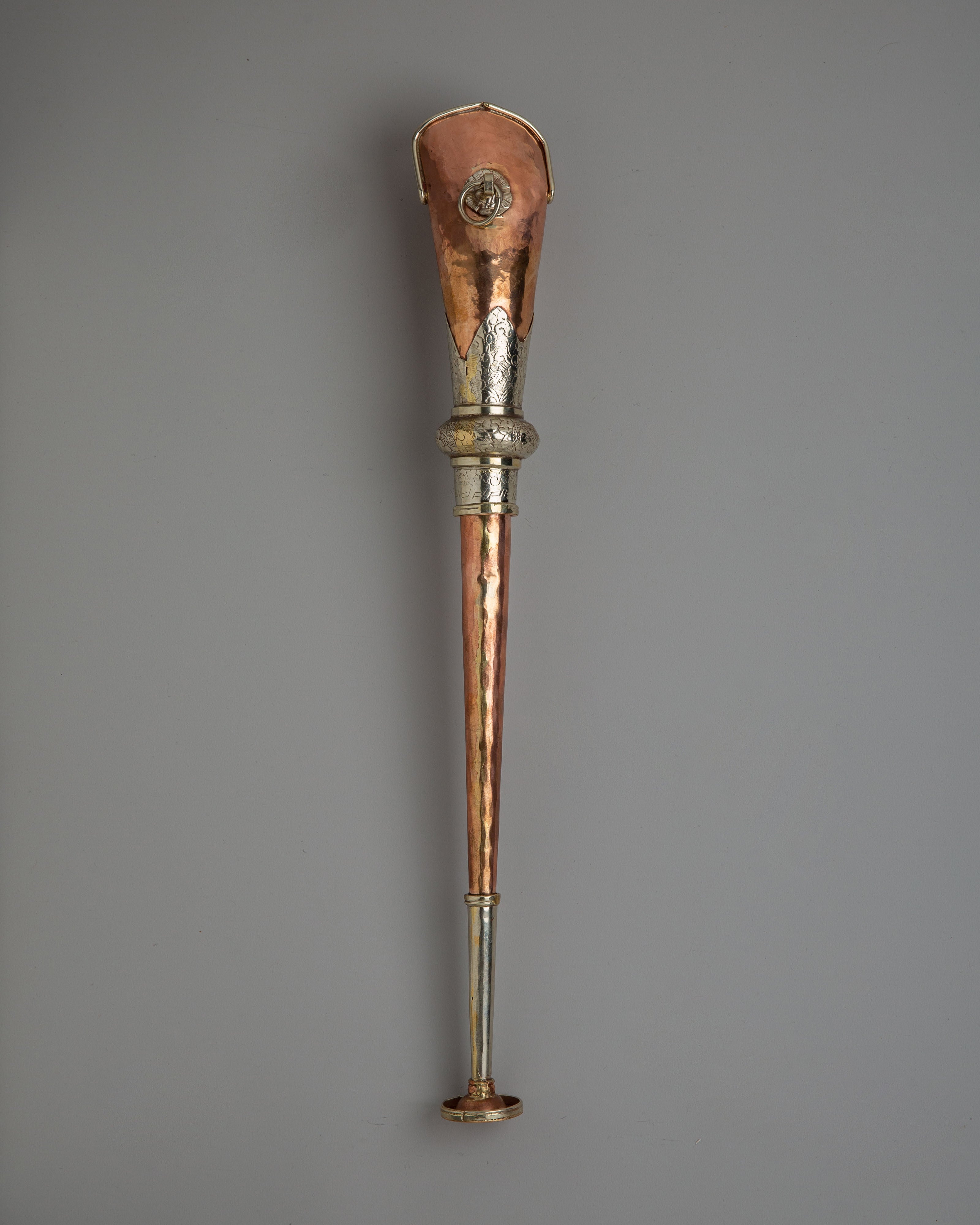 Sacred Buddhist Kangling Horn | Ritual Trumpet for Altar and Meditation