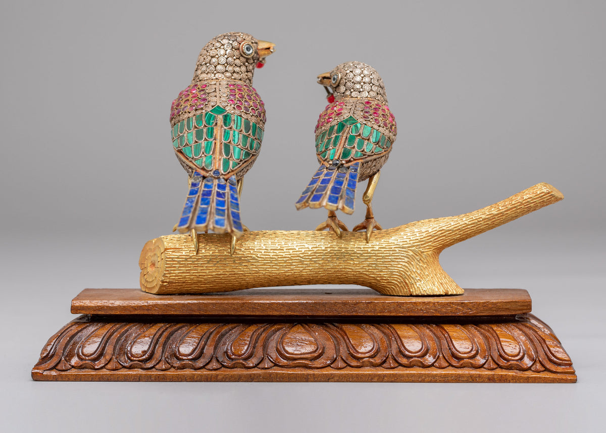 Handmade Bird Figurine Set | Symbol of Harmony and Freedom