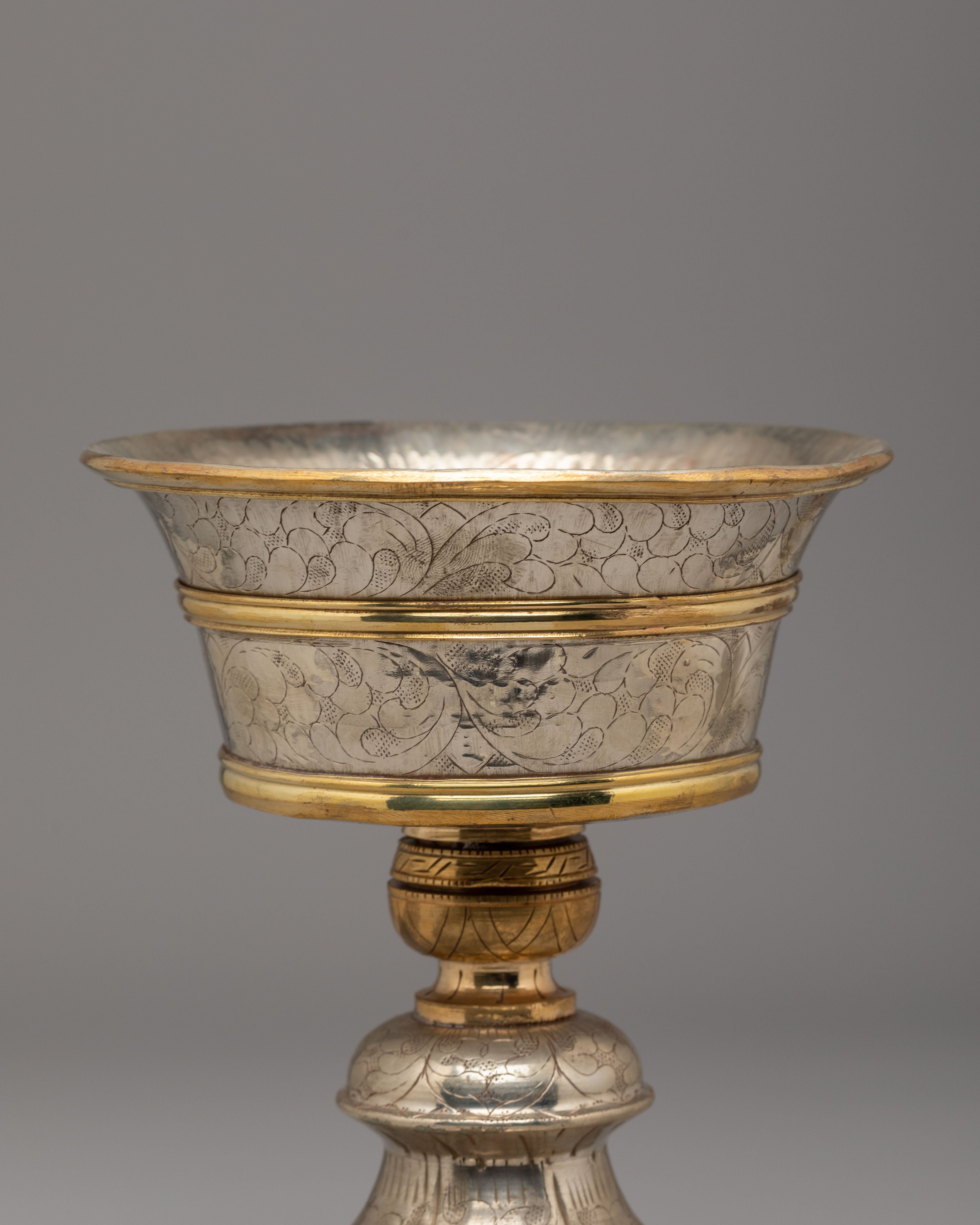 Vajrayana Altar Butter Lamp | Offering Light to the Enlightened Ones