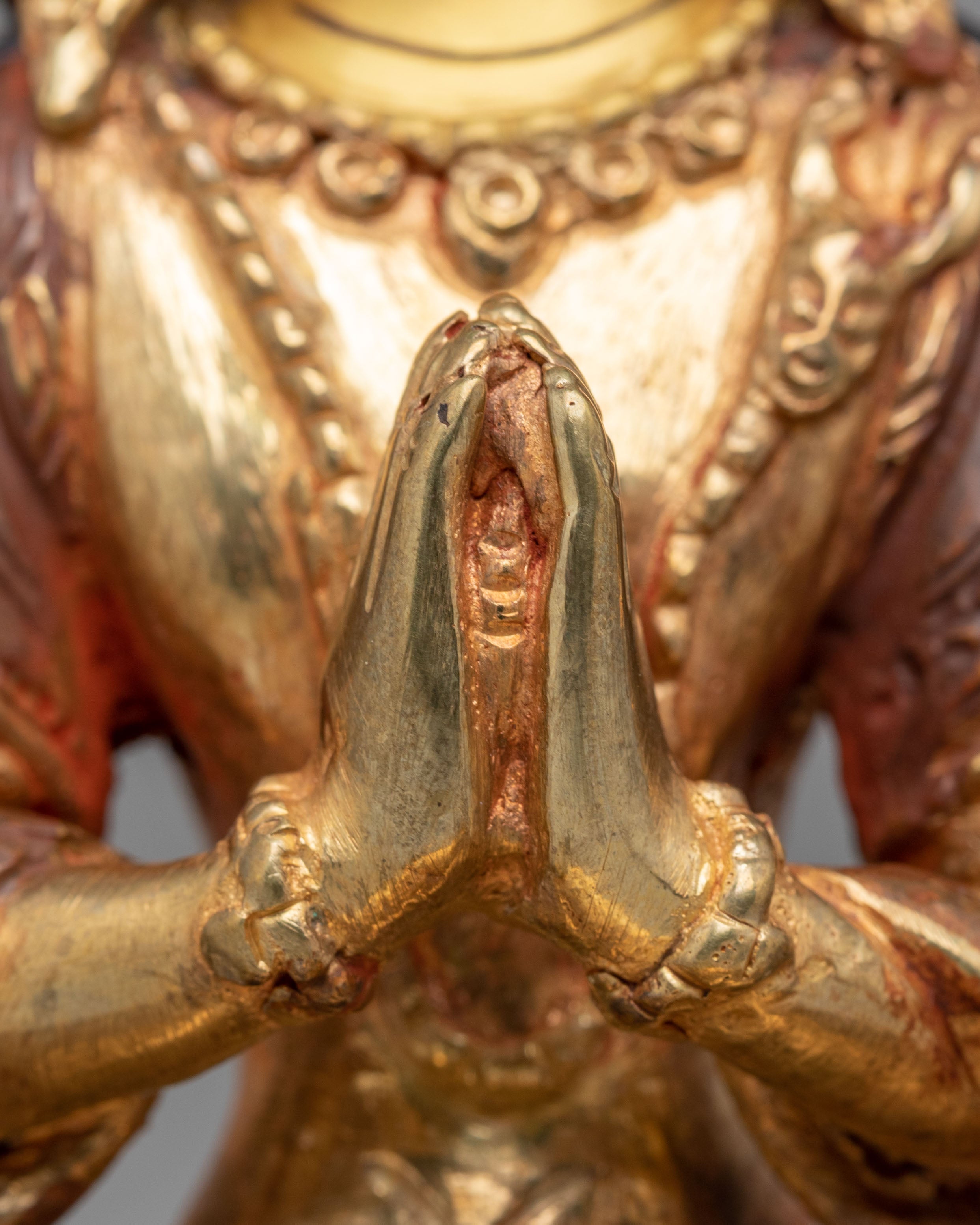 Four-Armed Chenrezig Himalayan Statue | Handcrafted Spiritual Decor