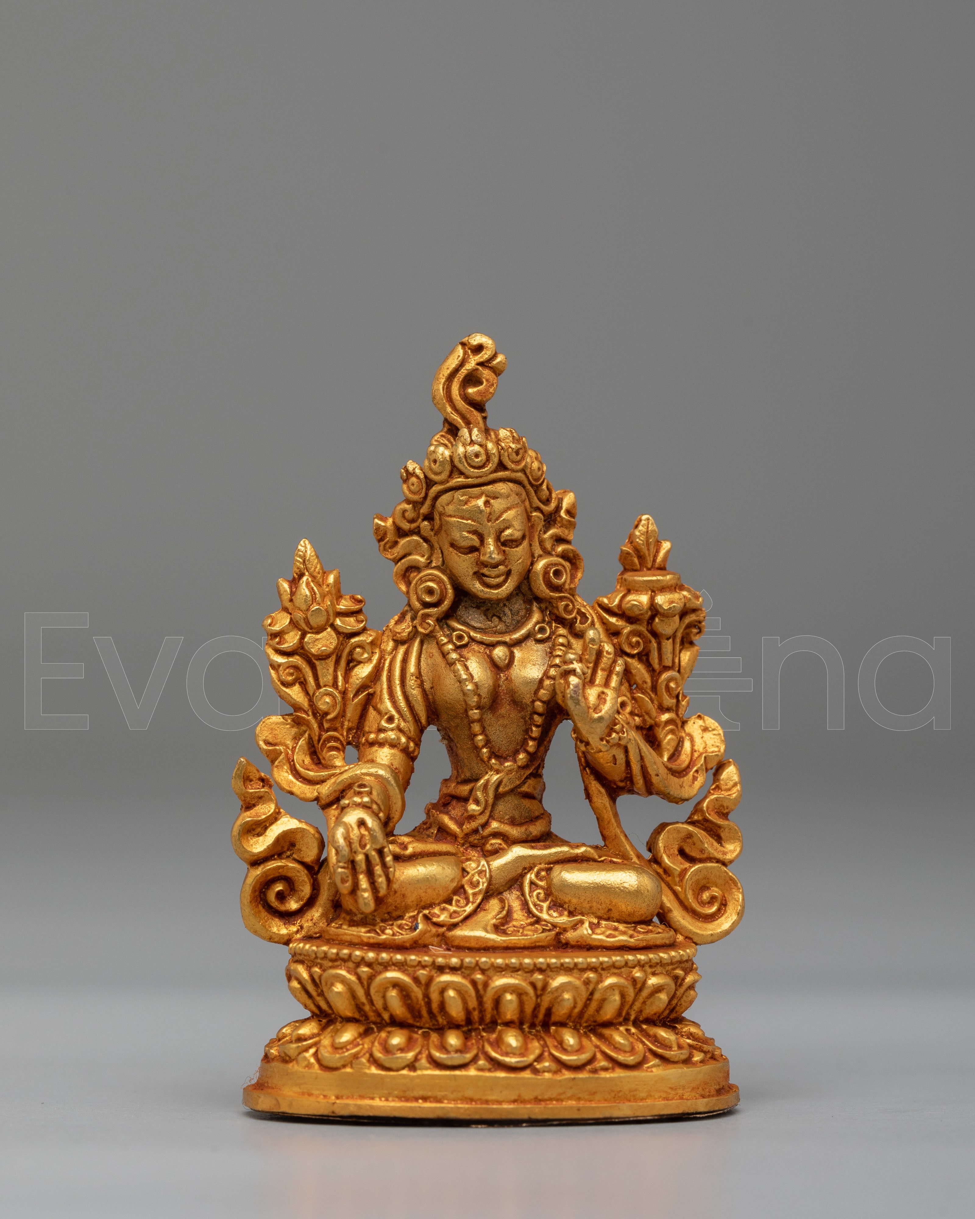 Handcrafted White Tara Goddess Statue