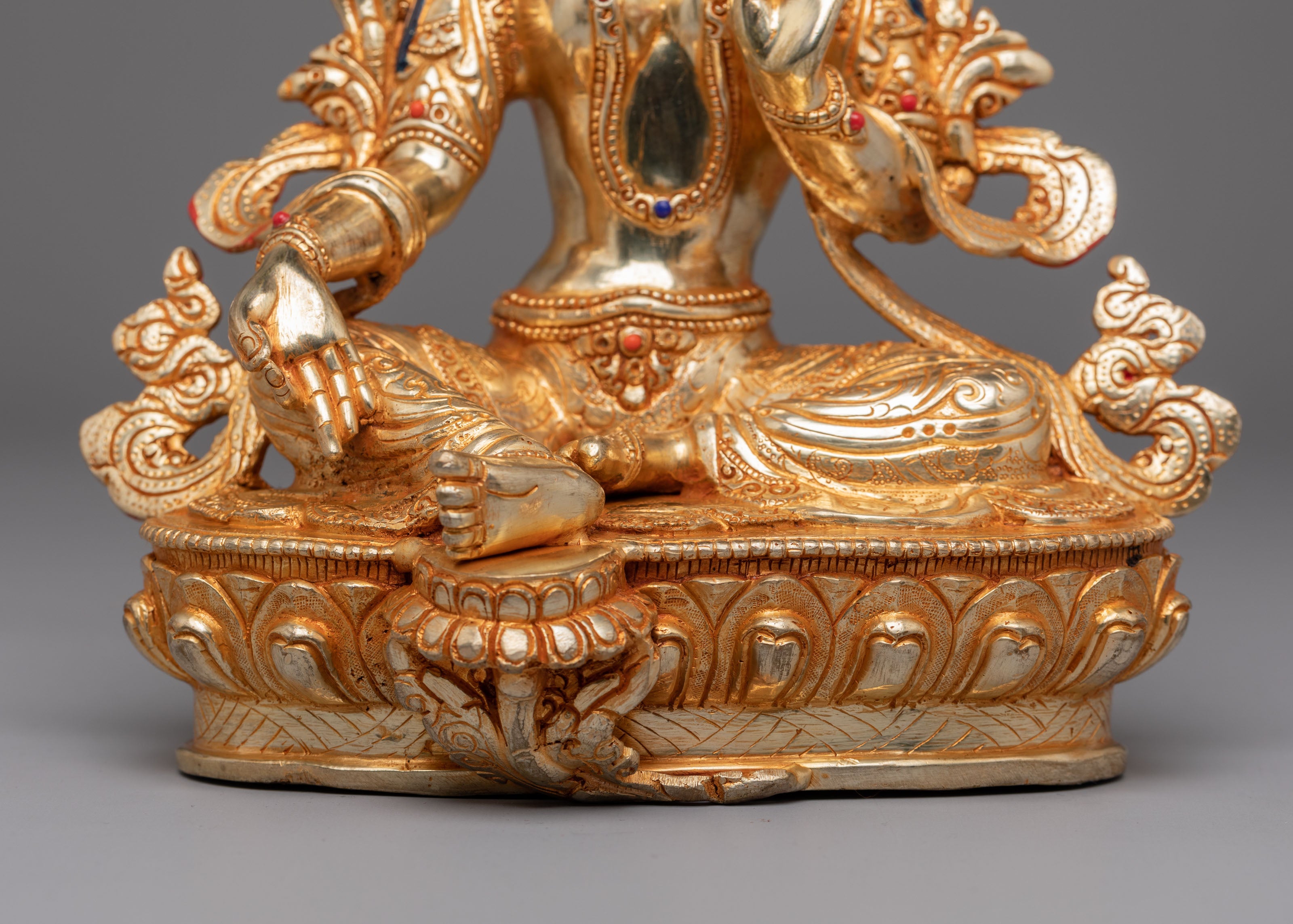 Sacred Green Tara Figurine | Buddhist Compassion Deity