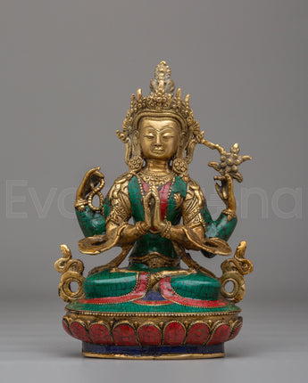 Traditional Chenrezig Statue 