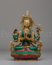 Traditional Chenrezig Statue 