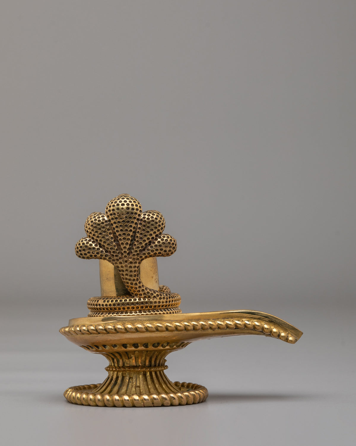 Handmade Shiva Linga  Sculpture | Sacred Hindu Deity Artwork