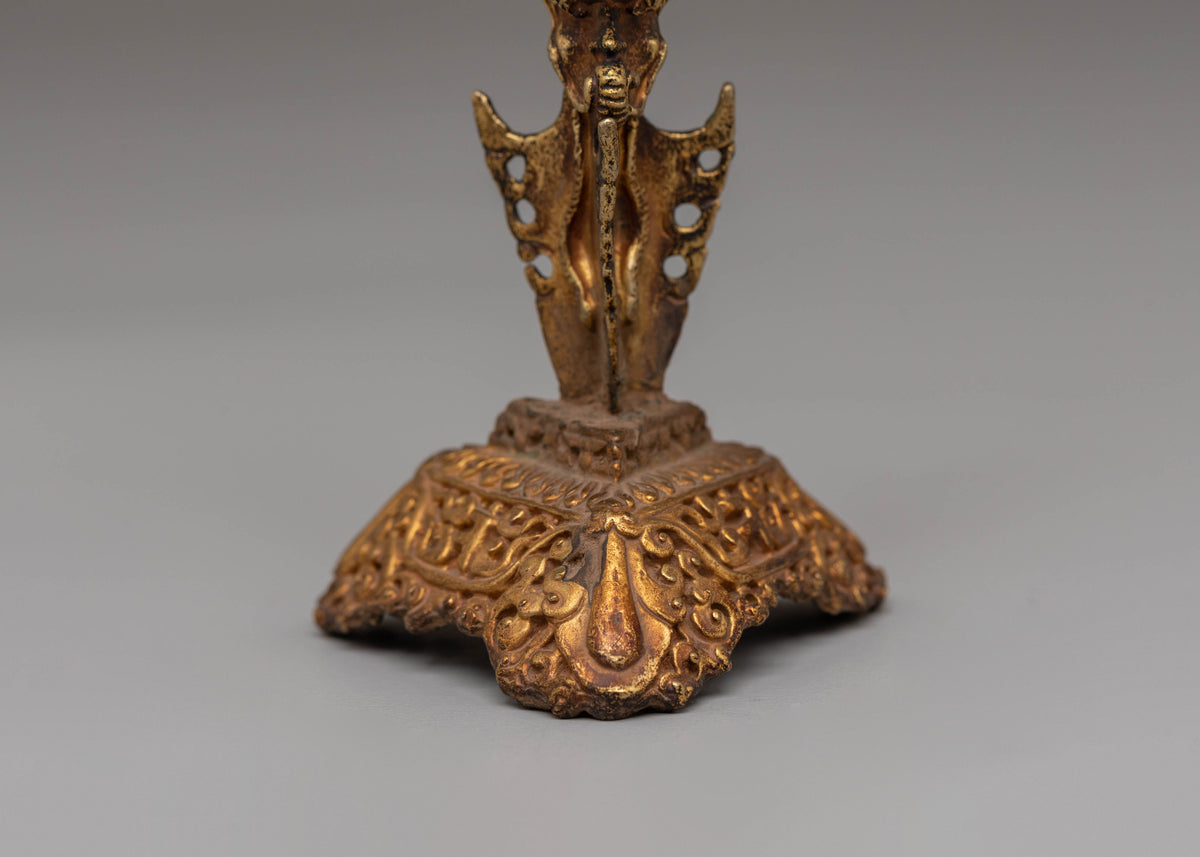 Handcrafted Ganesha Phurba for Rituals | Tibetan Buddhist Tantric Dagger