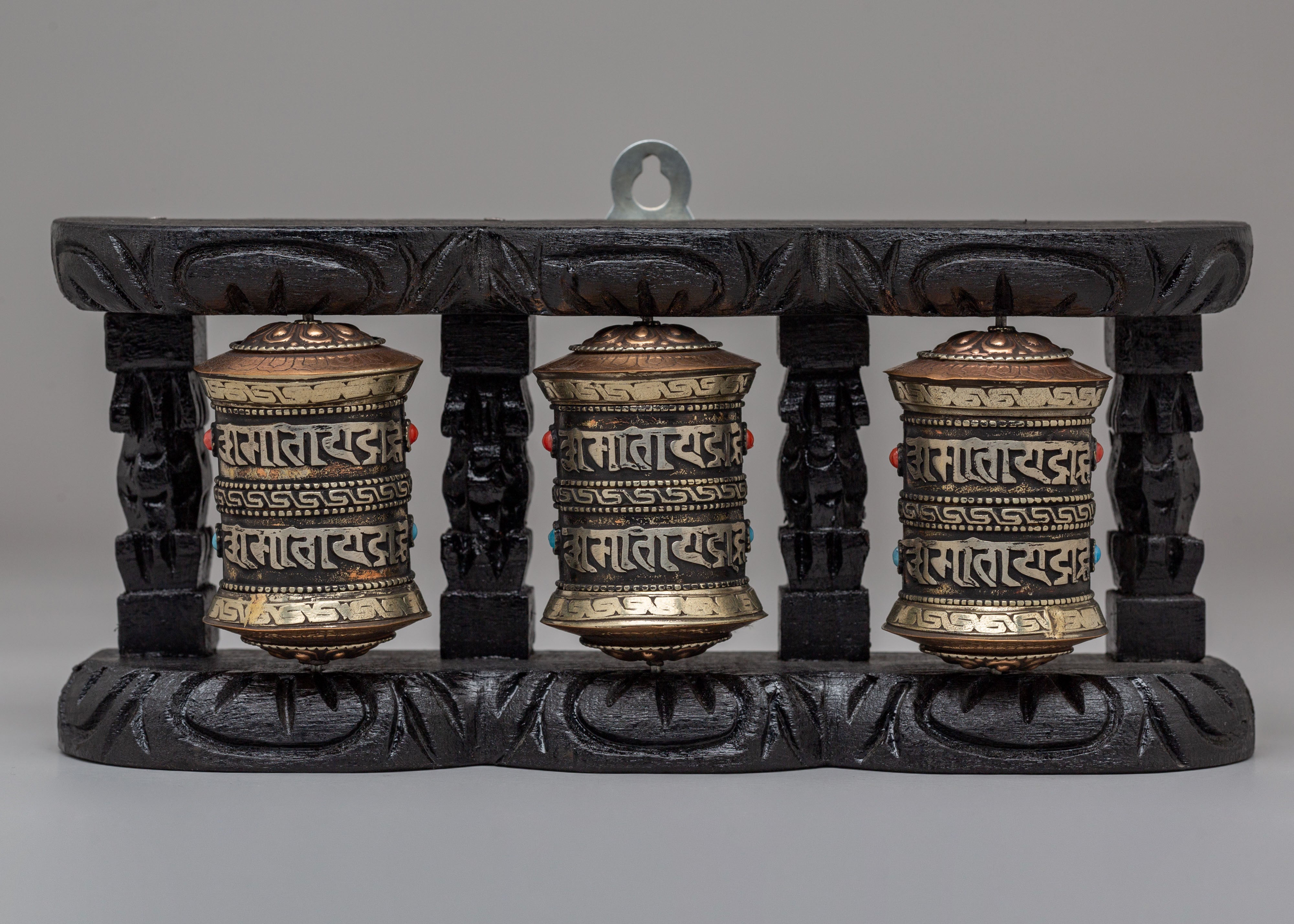 Buddhist Himalayan Mantra Wheel | Symbol of Compassion & Protection